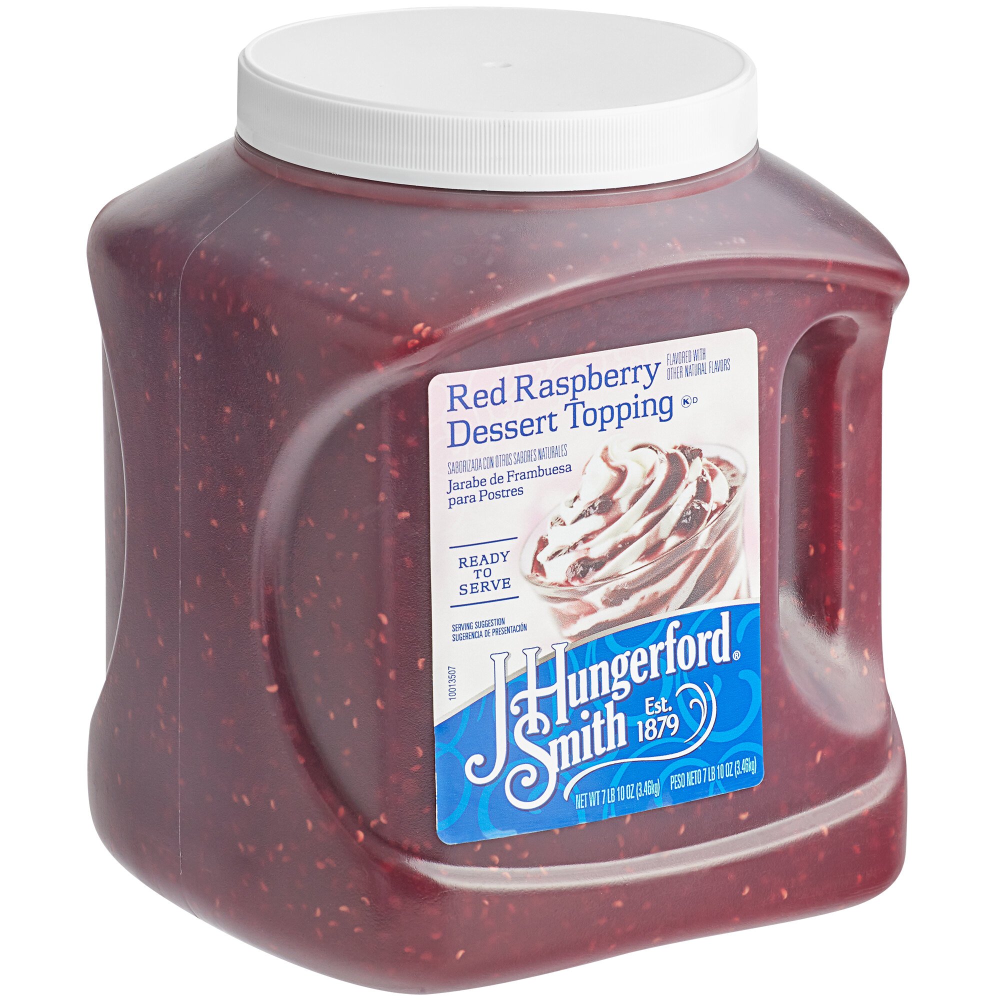 J. Hungerford Smith Raspberry Dessert Topping 115 oz. 3/Case