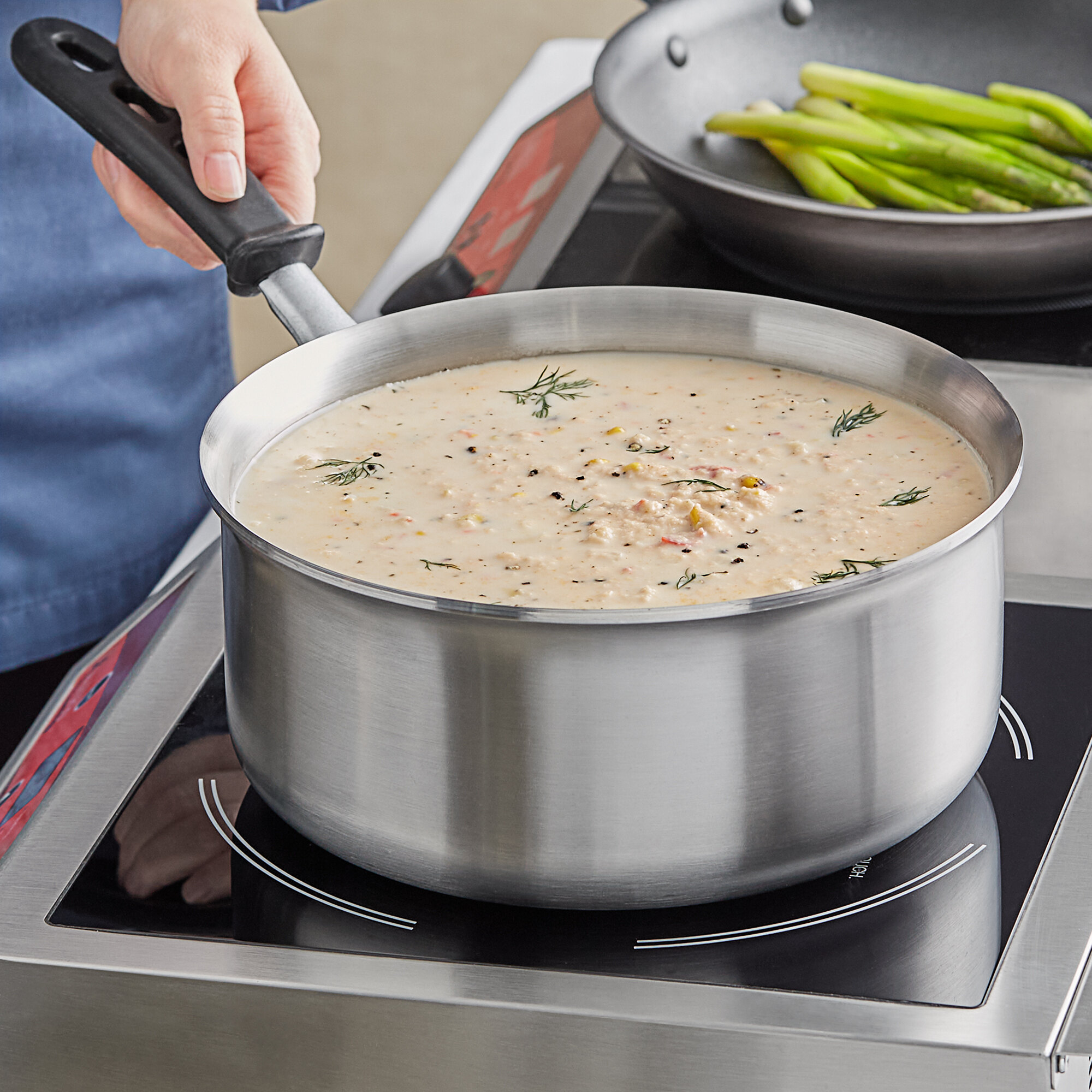 Vollrath Tribute 6Piece Induction Ready Stainless Steel Cookware Set