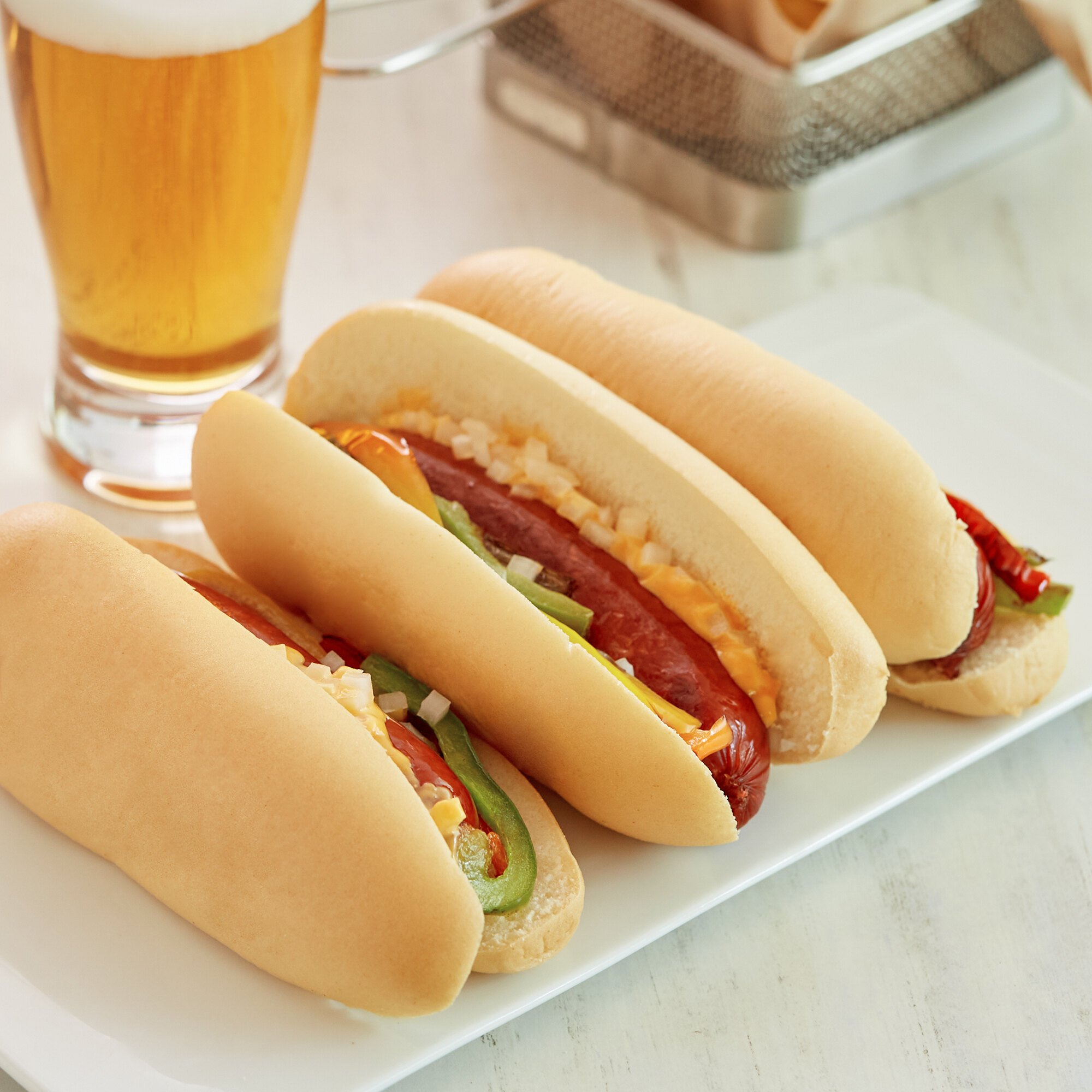 Schar GlutenFree Hot Dog Bun 4Count 5/Case