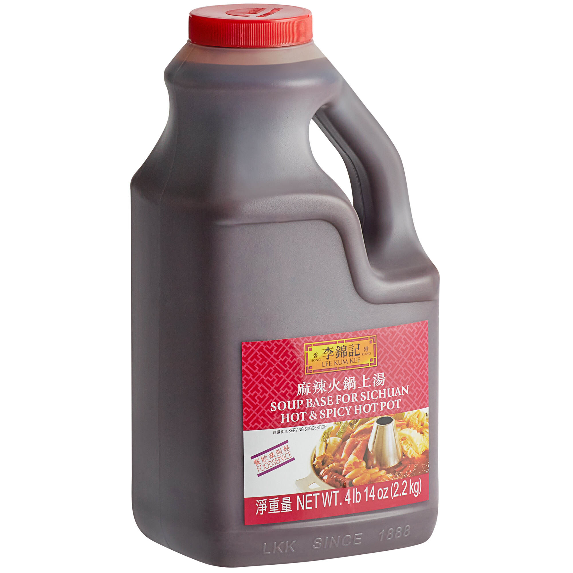 Lee Kum Kee Soup Base for Sichuan Hot and Spicy Hot Pot 4 lb. 14 oz.
