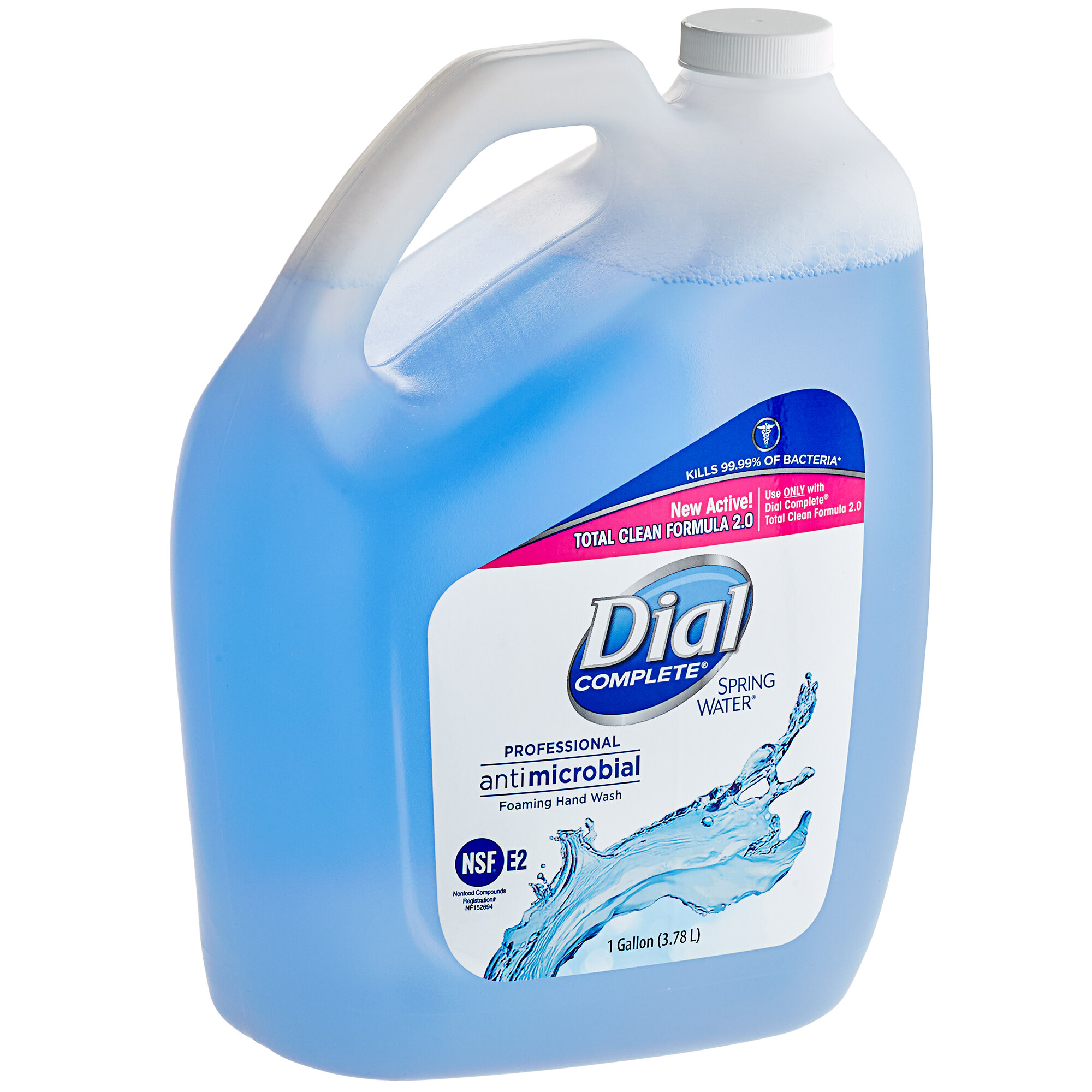 Dial DIA15922 Complete Antibacterial 1 Gallon Spring Water Foaming Hand