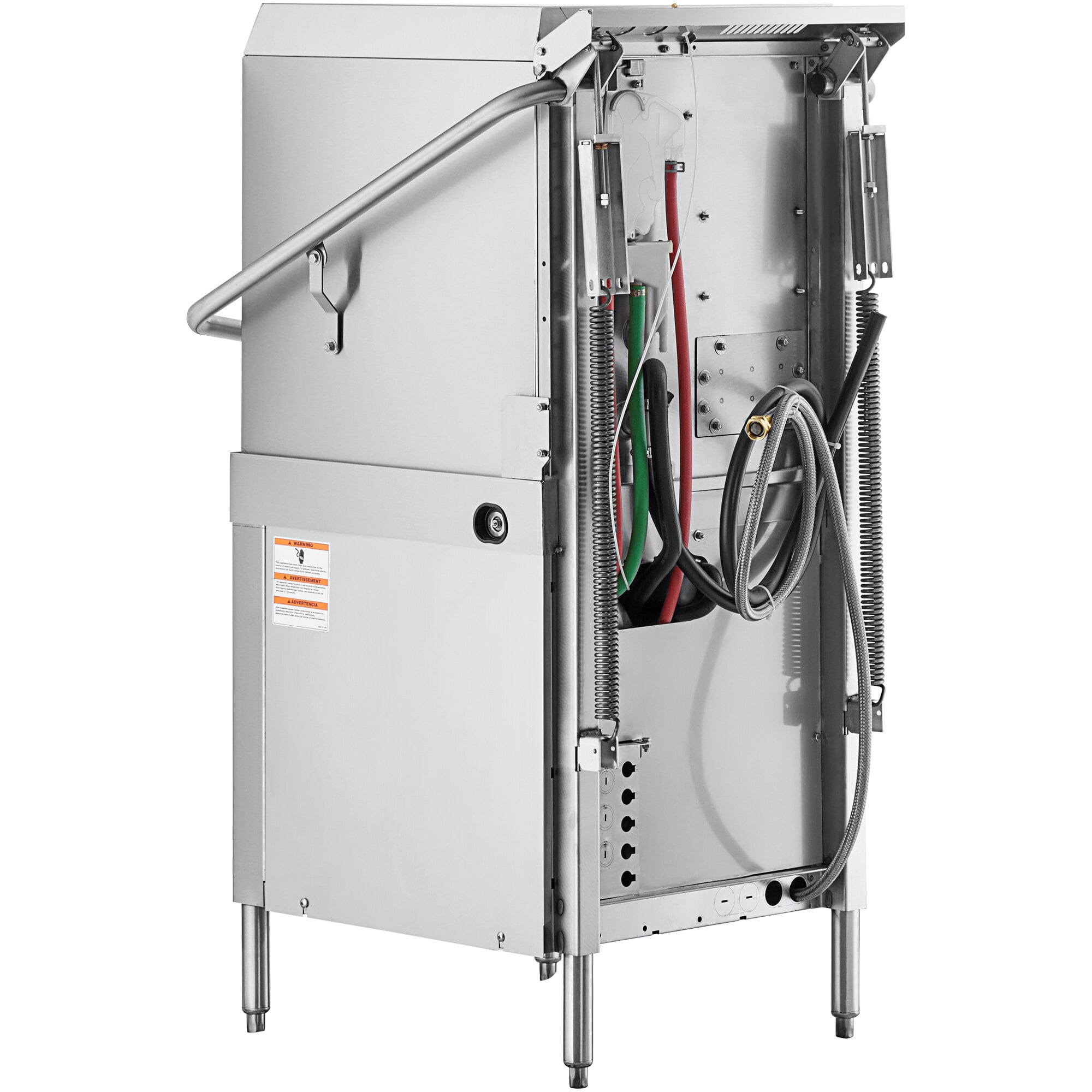 Lave-vaisselle haute température sur base à porte électrique avec chauffe-eau d'appoint Hobart AM16-BAS-2 - 208-240V, 3 Phase — image 2