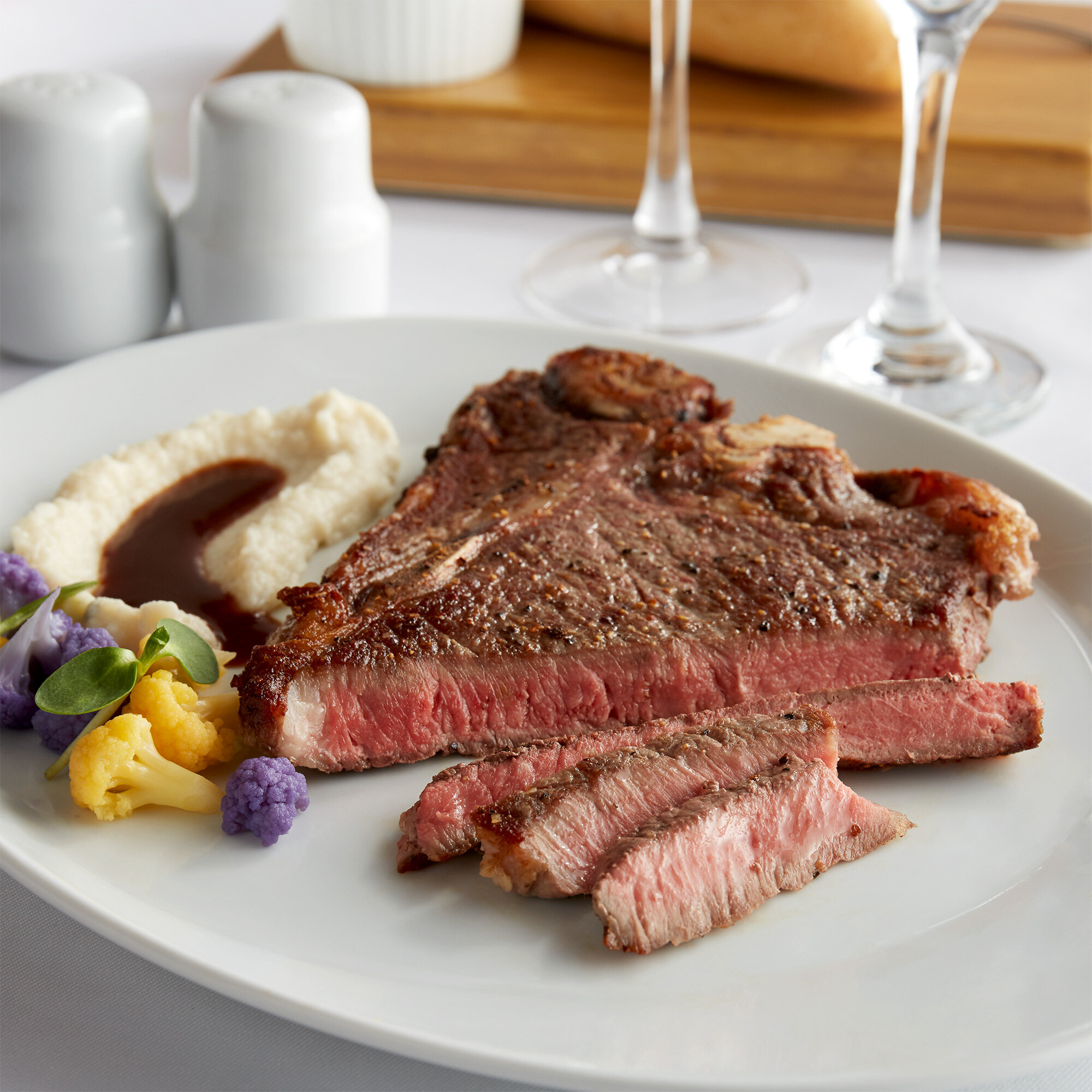 Warrington Farm Meats 12 oz. Frozen TBone Steak 6/Case