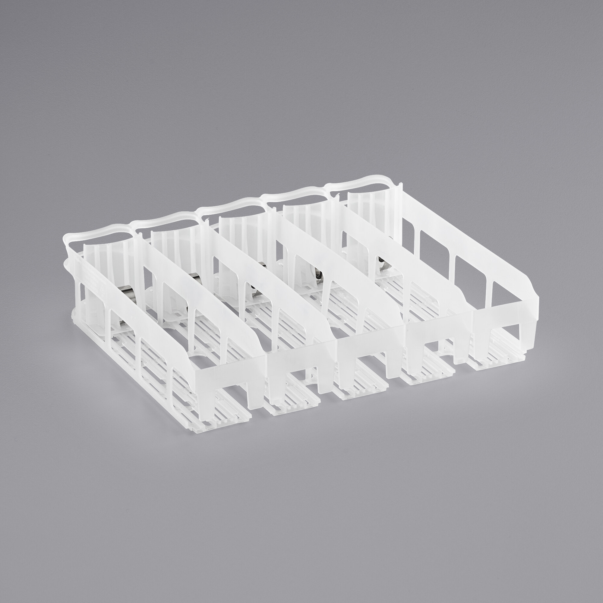 5 Lane Pusher Bottle Organizer for 12 16 oz. Cans and 20 oz. Bottles