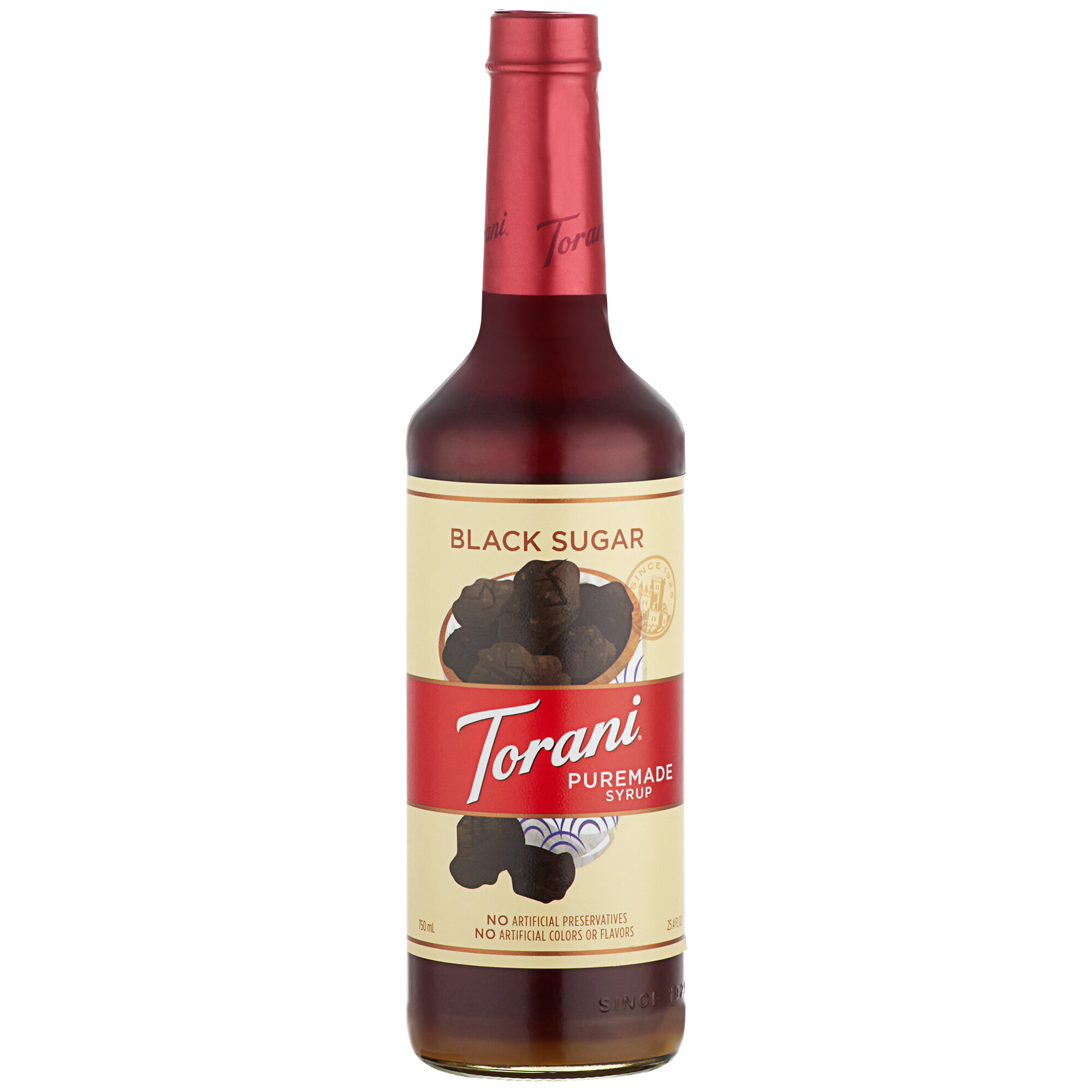 Torani 750 Ml Puremade Black Sugar Flavoring Syrup