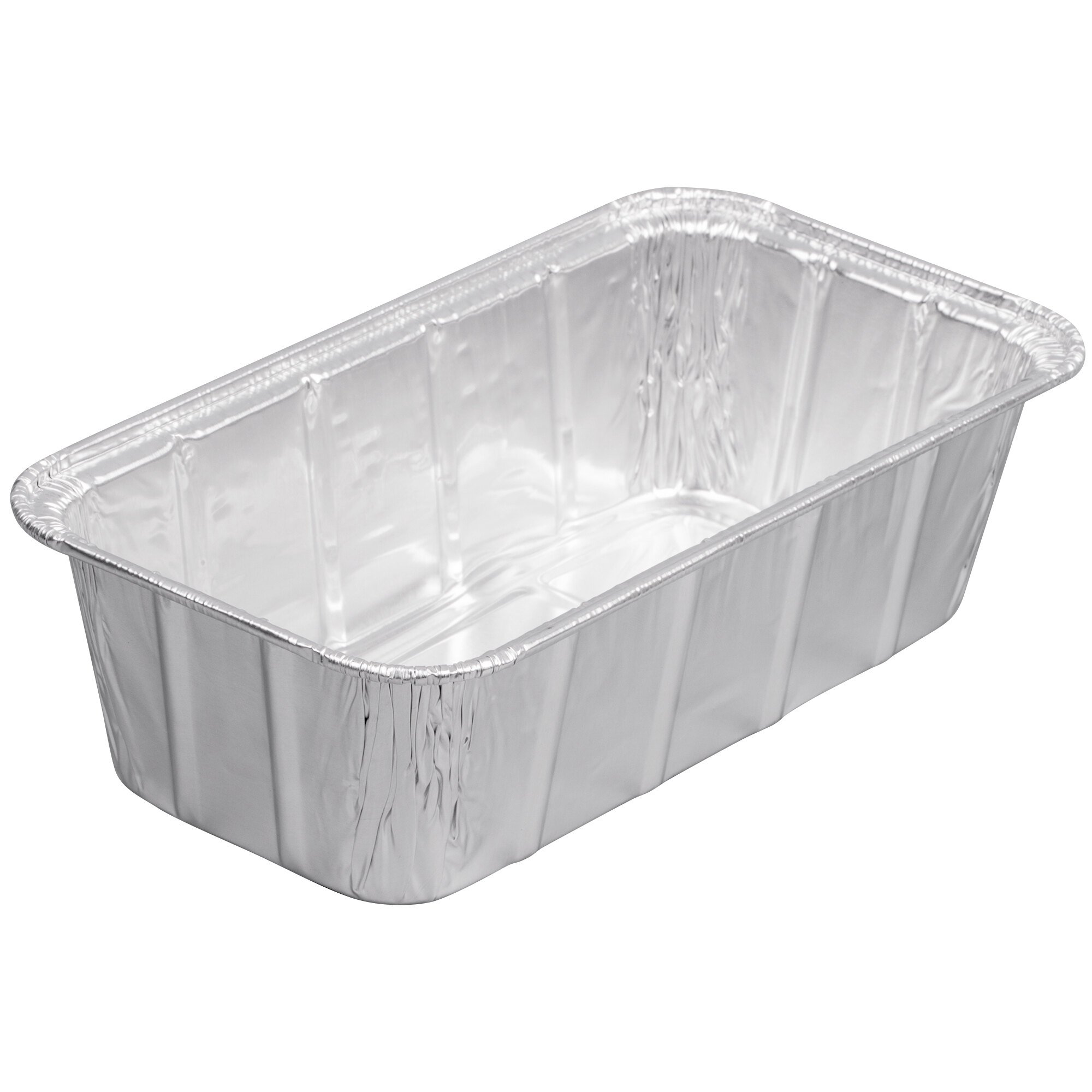 D W 1 1 2 Lb Aluminum Foil Loaf Pan 50 Pack