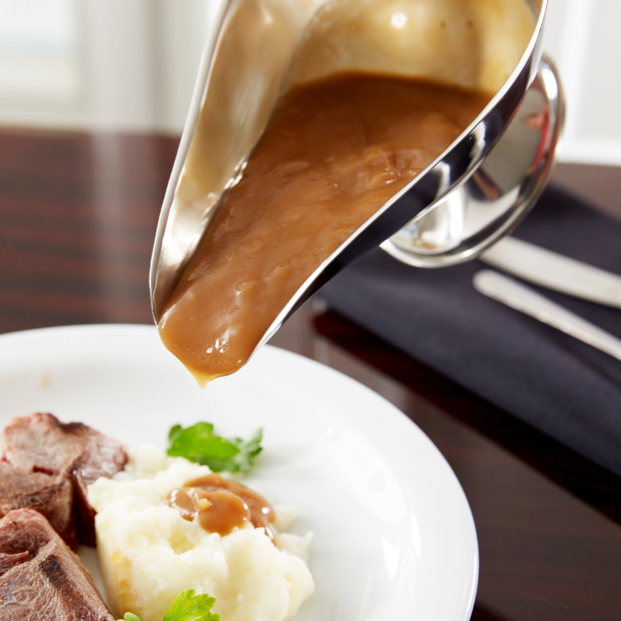 16 oz. Stainless Steel Gravy Boat