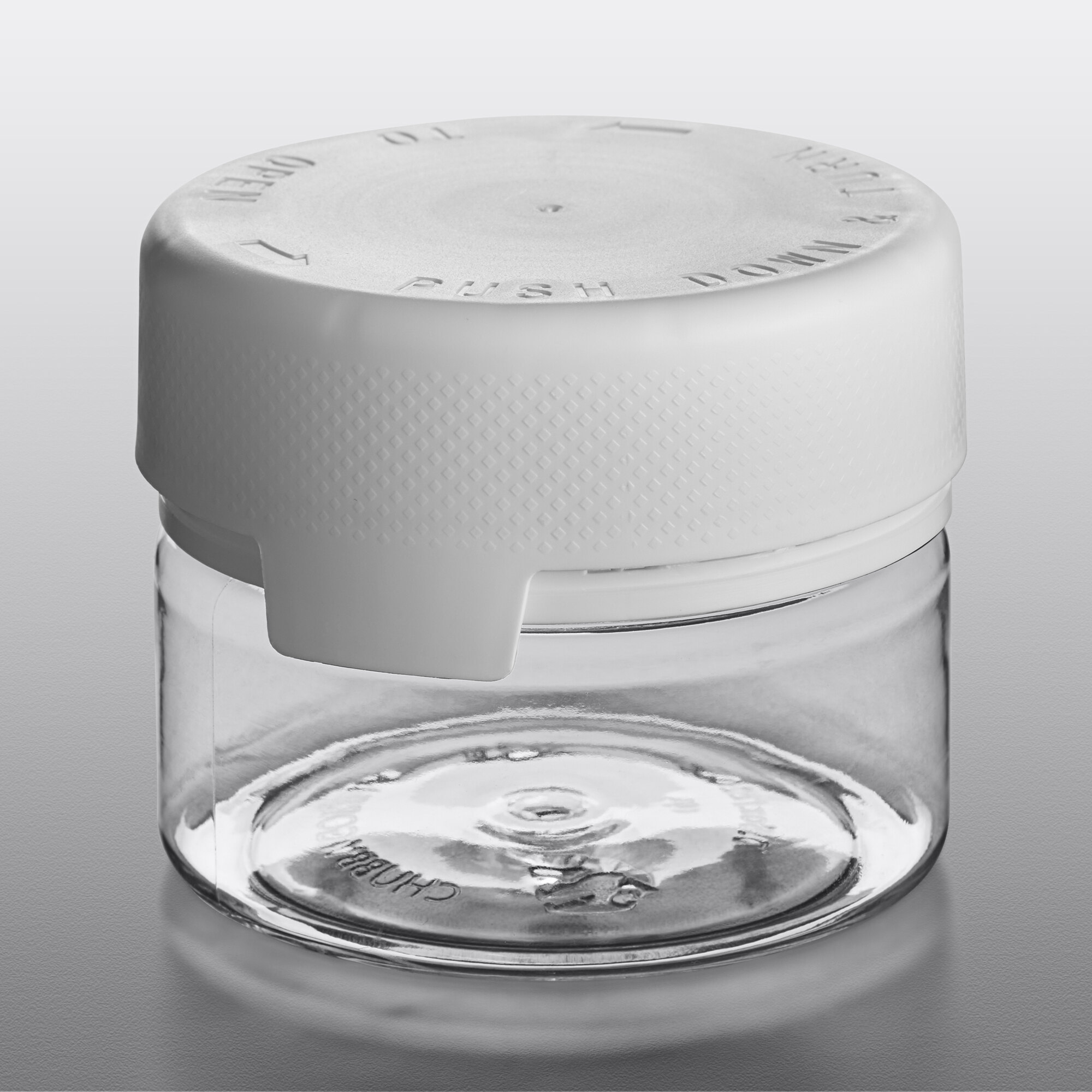 Chubby Gorilla 7.5 oz. Clear ChildResistant Tamper Evident Aviator