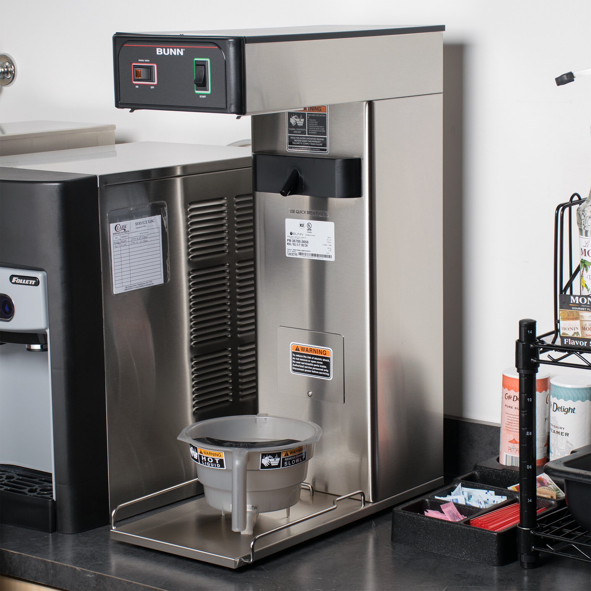 Bunn 36700.0059 TB3Q Quick Brew 3 Gallon Iced Tea Brewer with 25 3/4