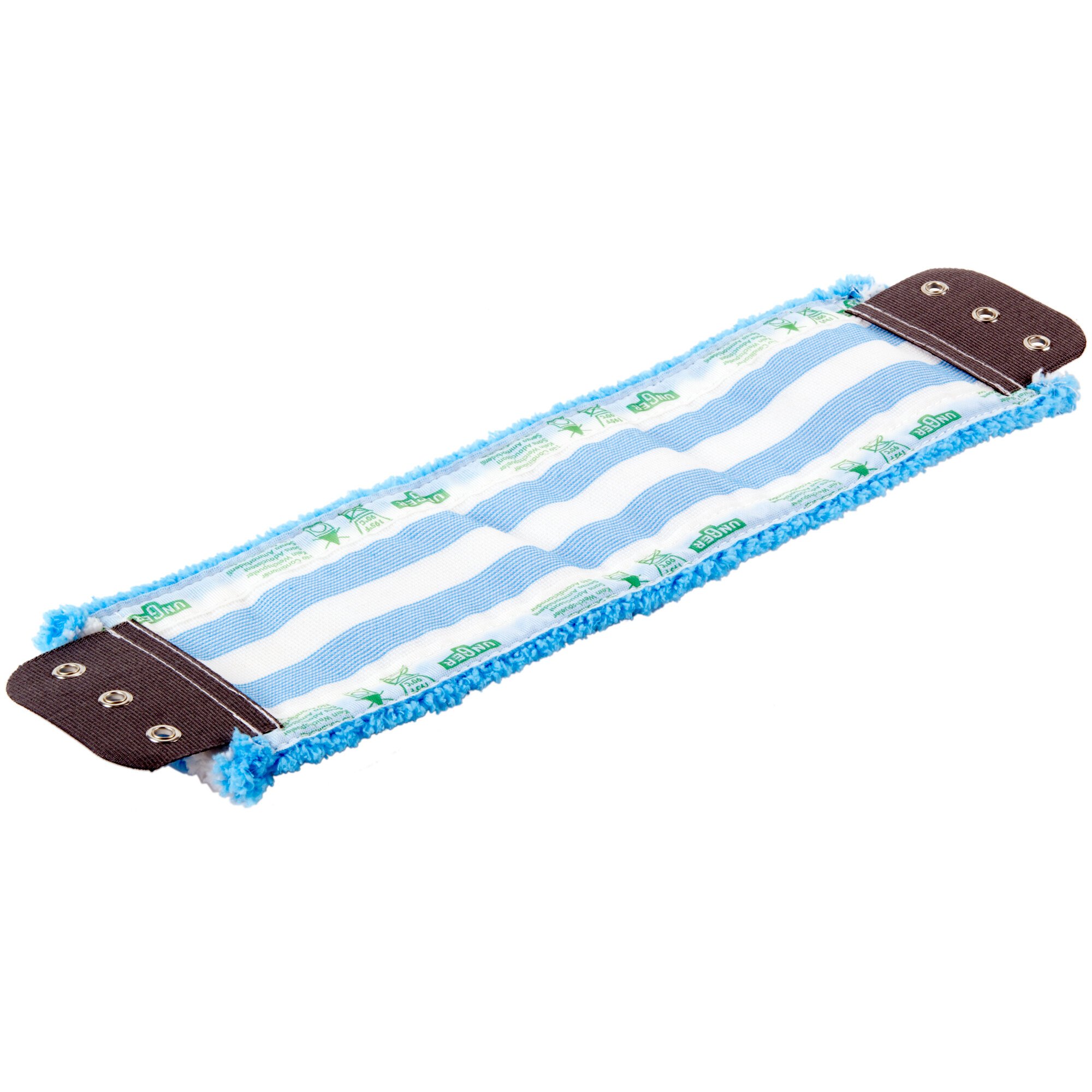 Unger MD40B SmartColor MicroMop 7.0 16" Blue Wet / Dry Mop Pad