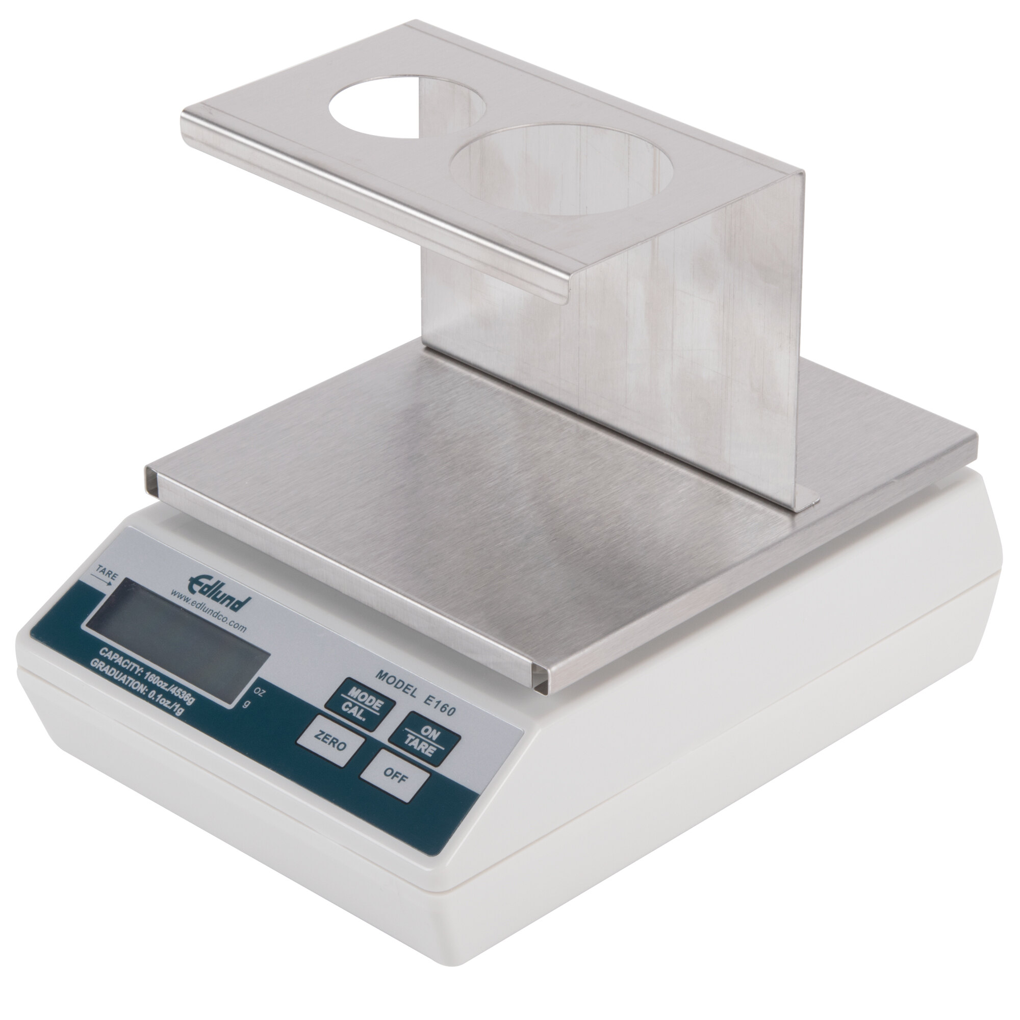 Edlund E160 IC 10 lb. Digital Portion Scale with Ice Cream Cone Platform