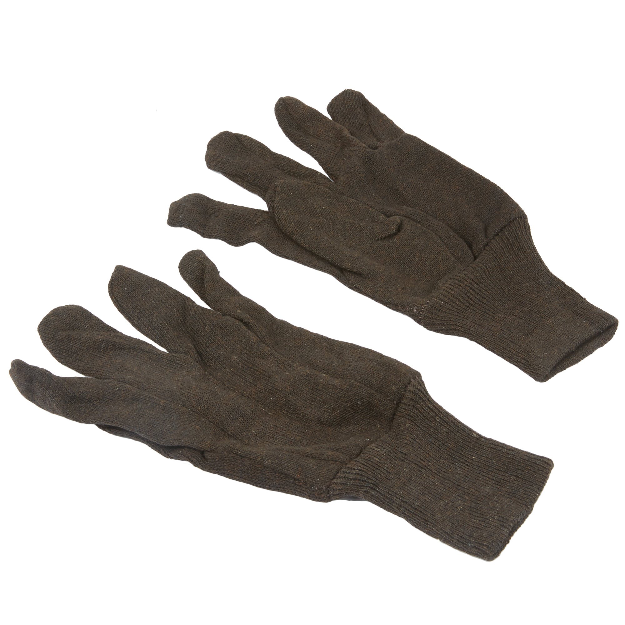 Brown Jersey Gloves, Large 12/Pack staurantStore