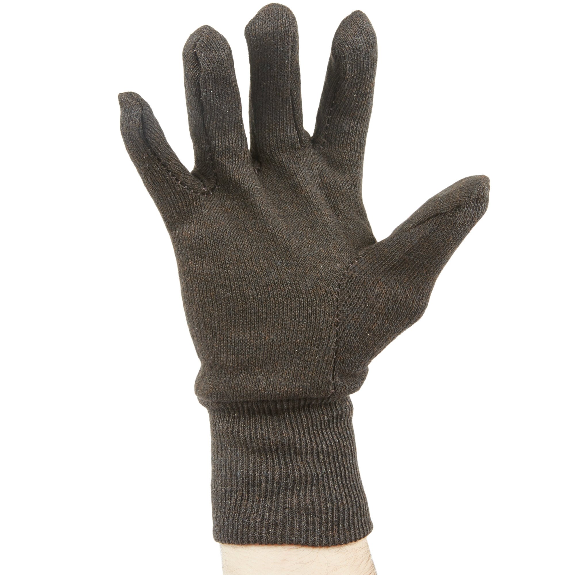Brown Jersey Gloves, Large 12/Pack staurantStore