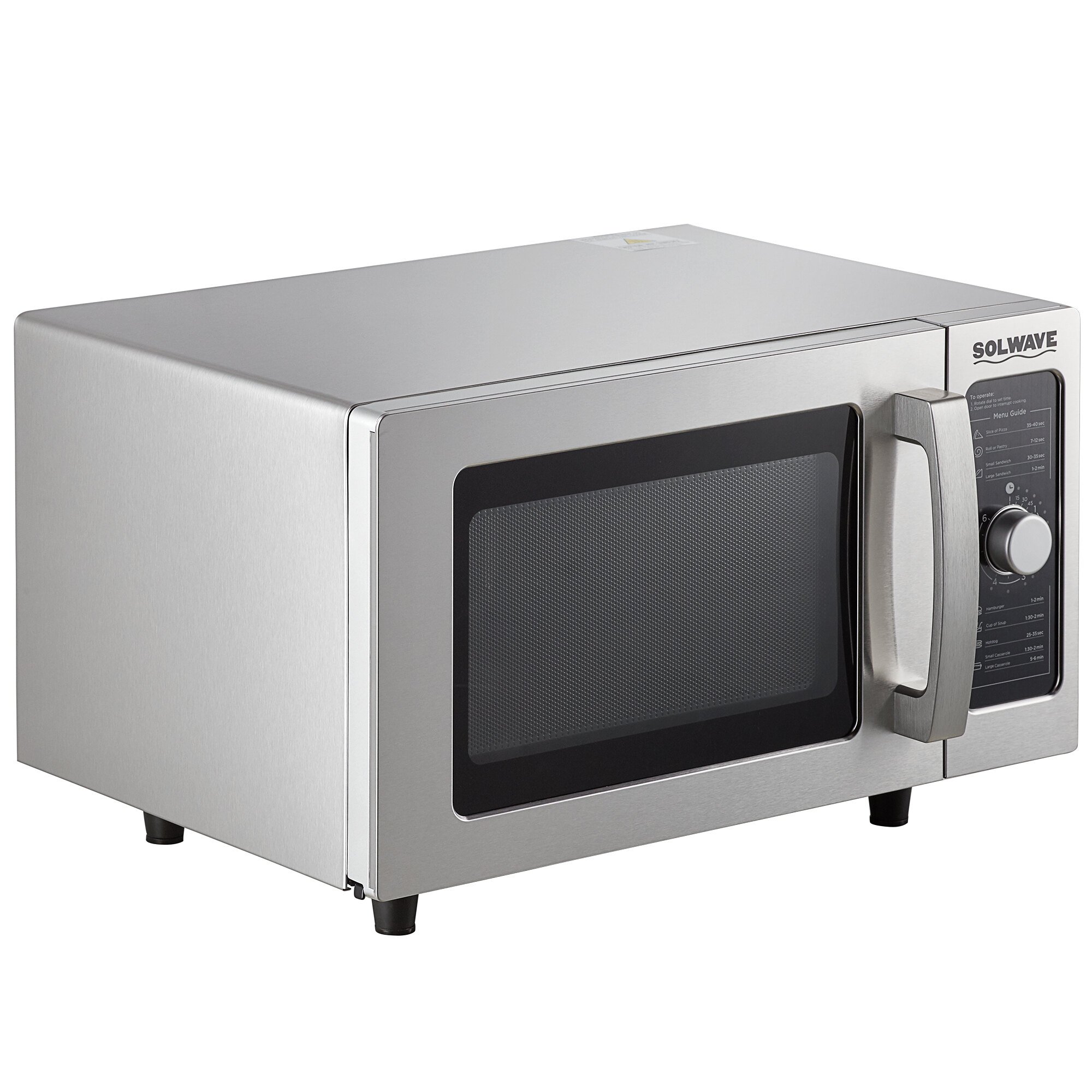Solwave Microwave with Dial Controls (Stainless Steel)
