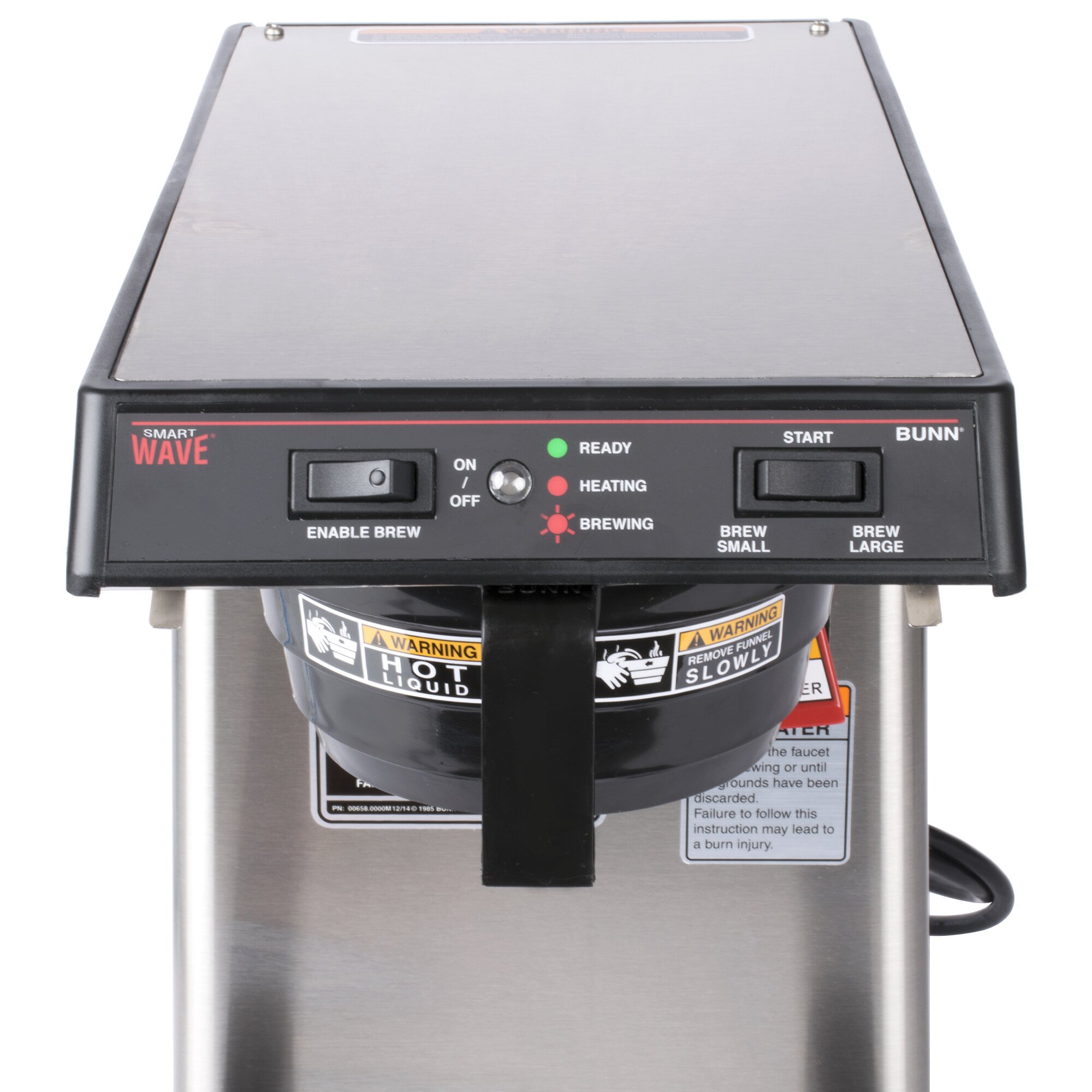 Bunn 39900.0006 SmartWAVE 15SAPS Low Profile Automatic Airpot Coffee
