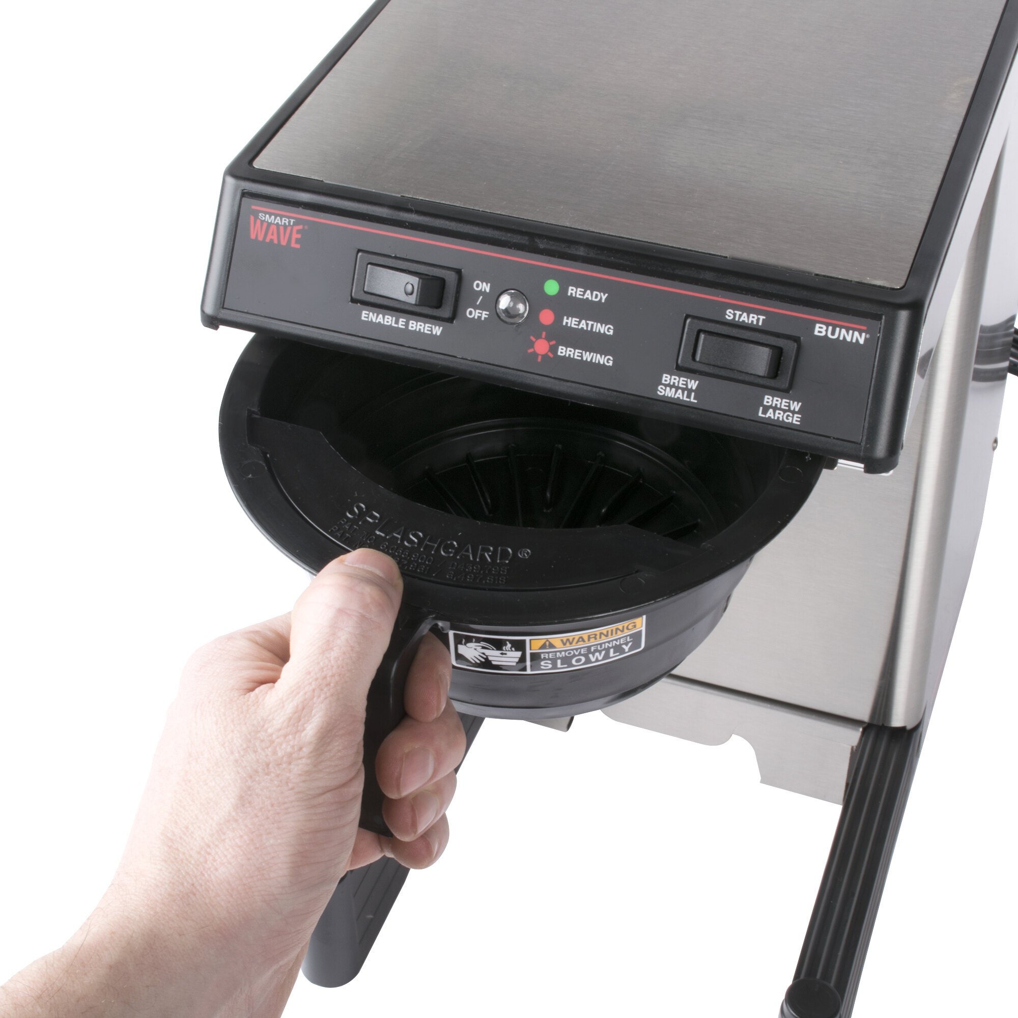 Bunn 39900.0006 SmartWAVE 15SAPS Low Profile Automatic Airpot Coffee