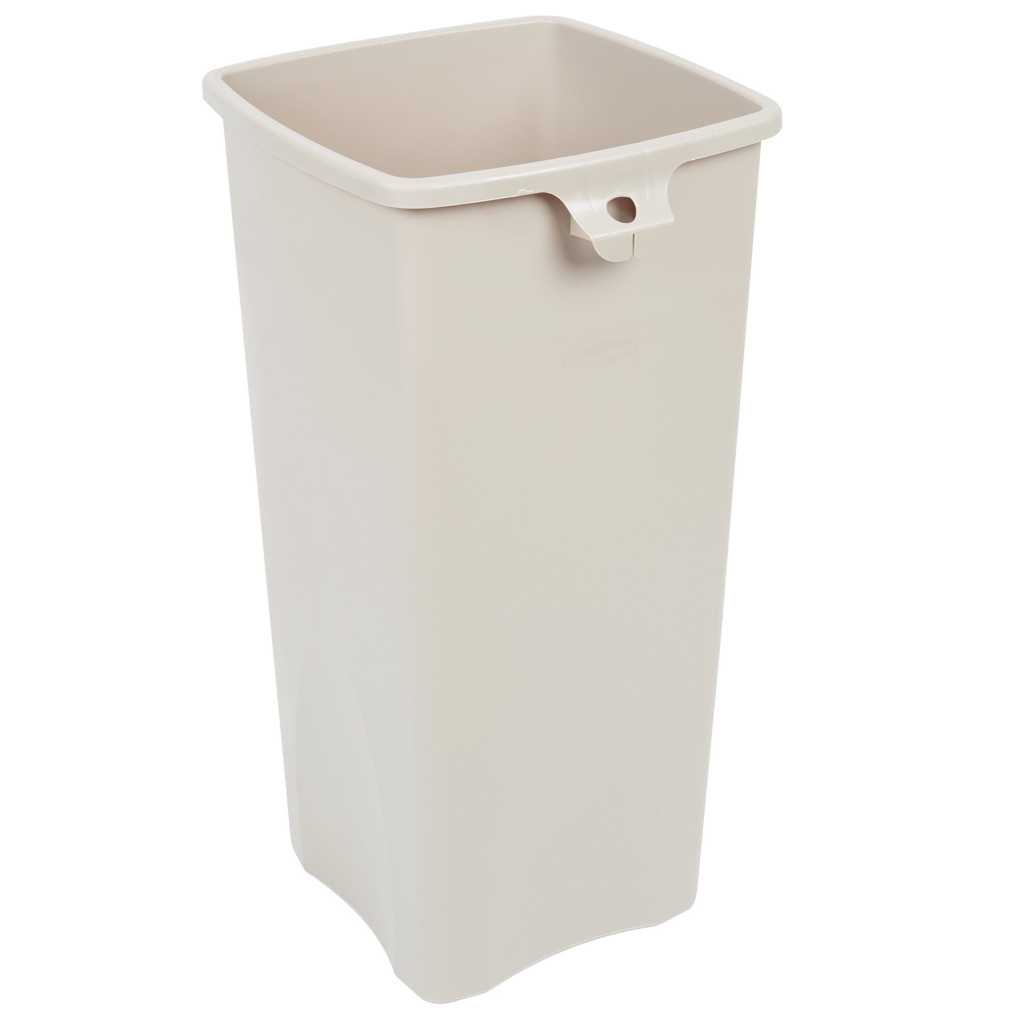 Rubbermaid Fg356988beig Untouchable 92 Qt 23 Gallon Beige Square