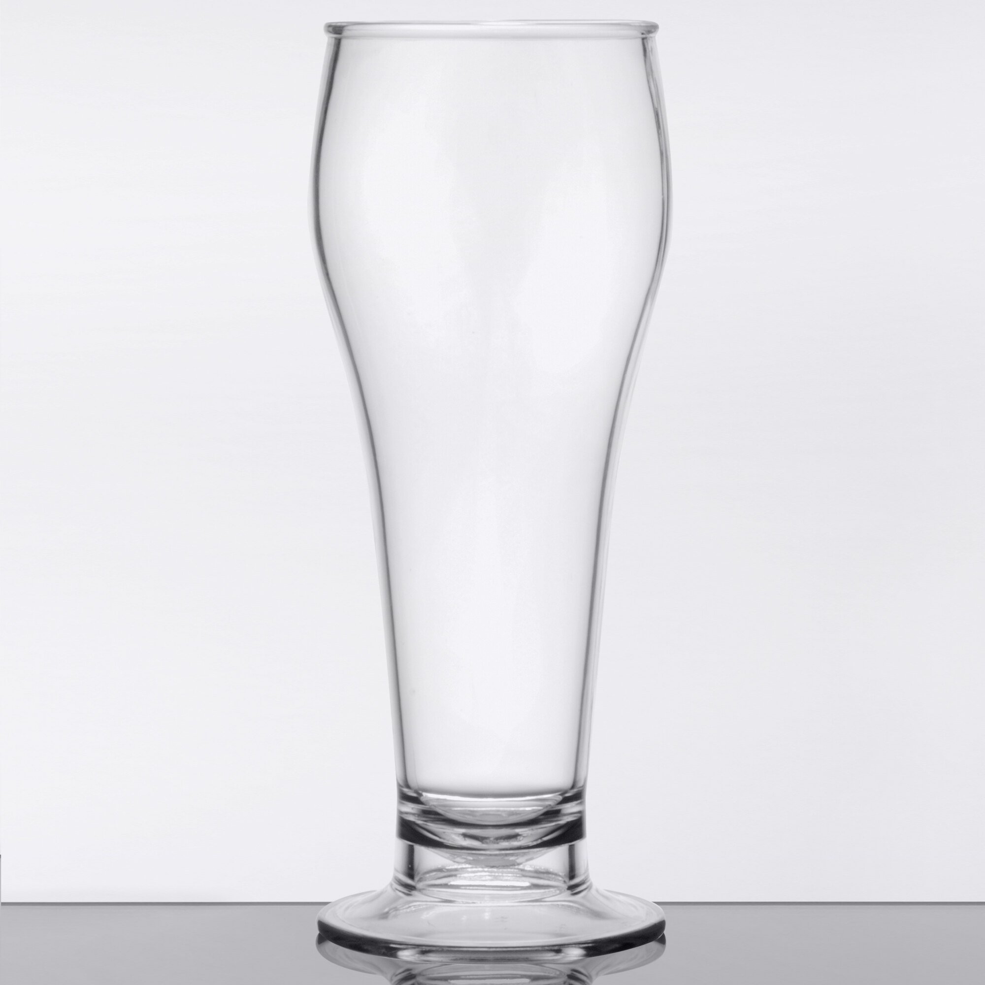 GET SW14171SANCL 22 oz. Customizable SAN Plastic Footed Pilsner