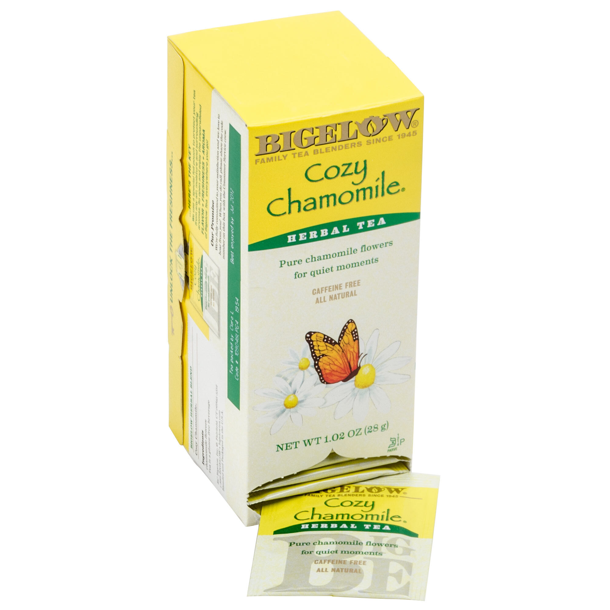 Bigelow Cozy Chamomile Herbal Tea Bags 28/Box