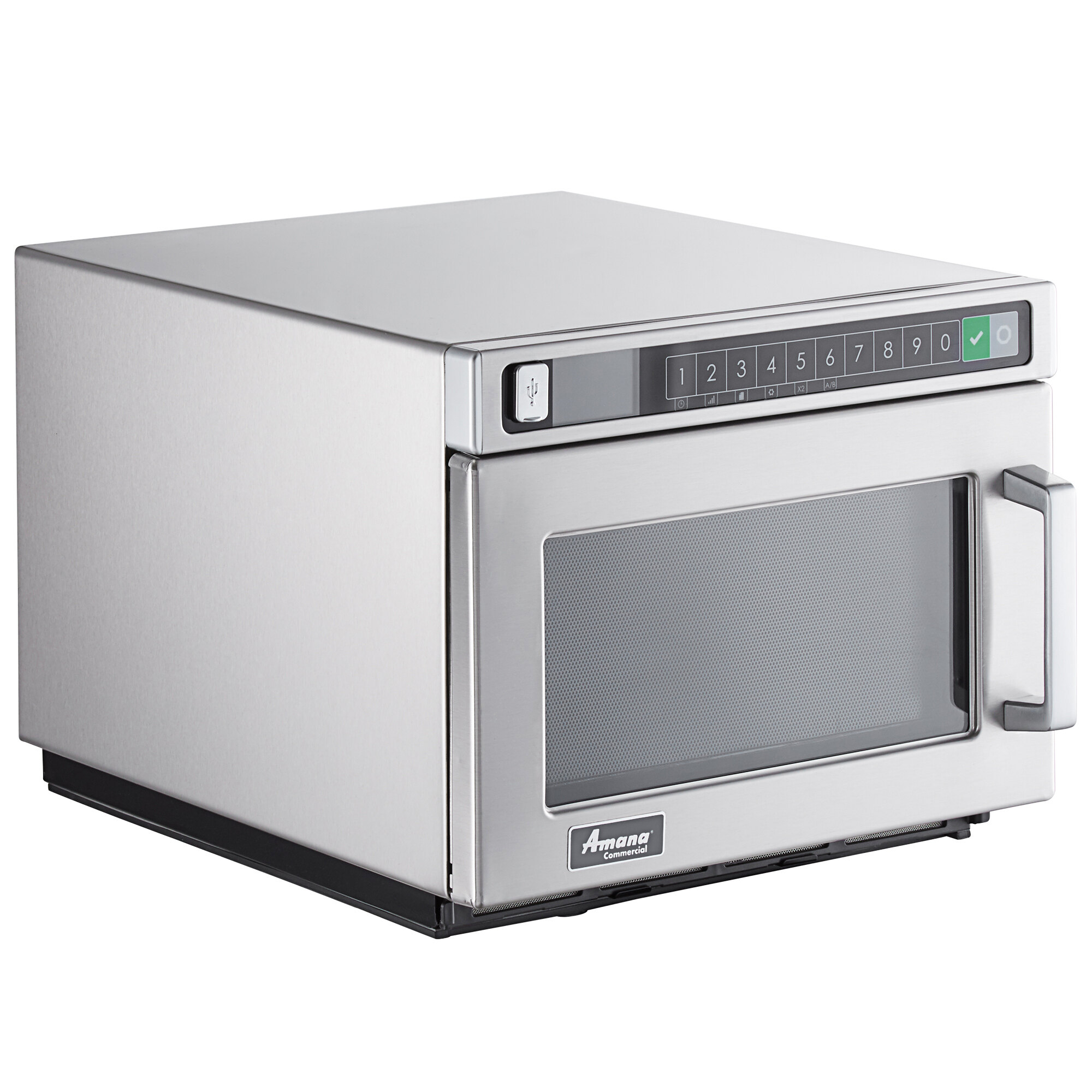 Amana HDC212 Heavy Duty Stainless Steel Commercial Microwave - 208/240V