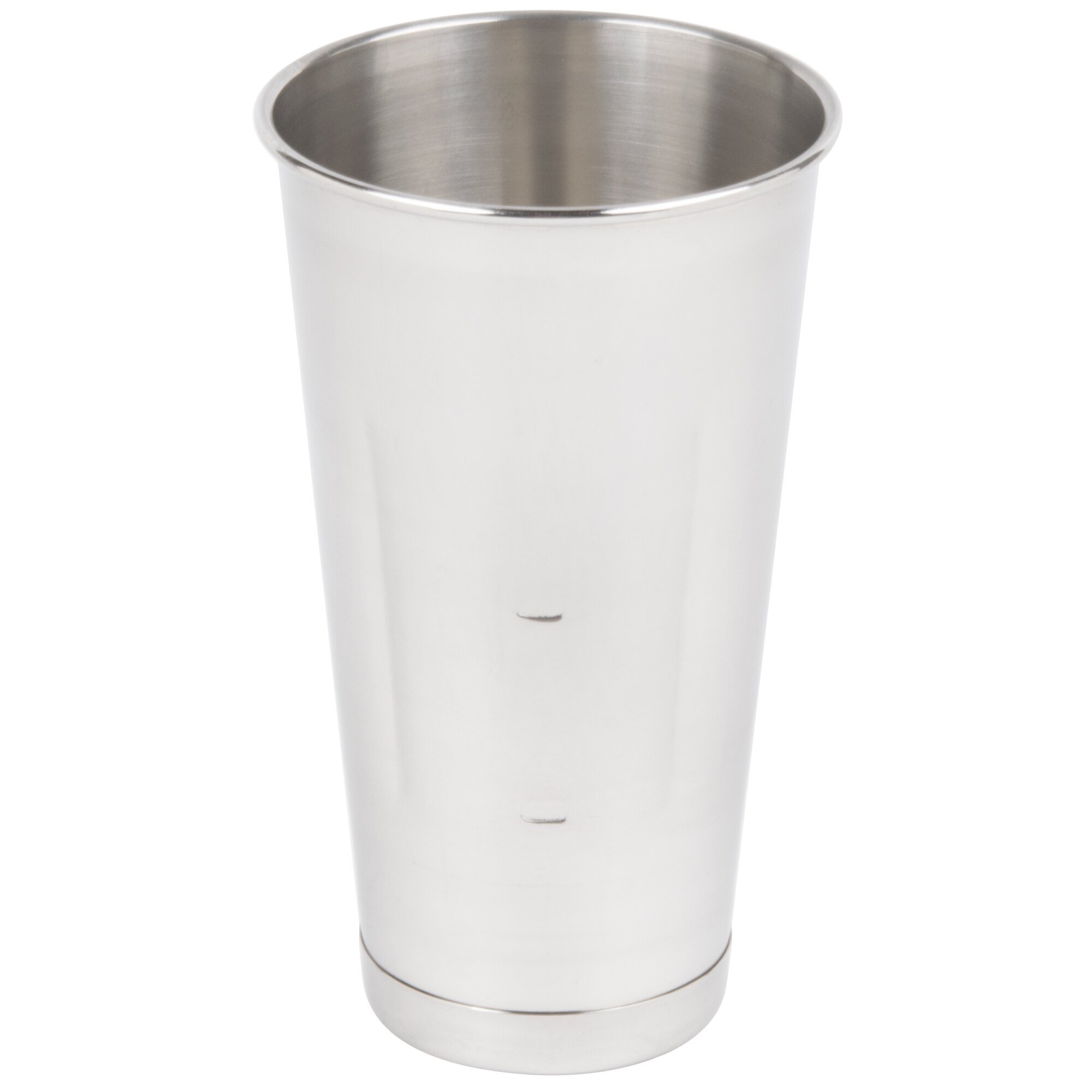 30 oz. Stainless Steel Milkshake Cup - WebstaurantStore