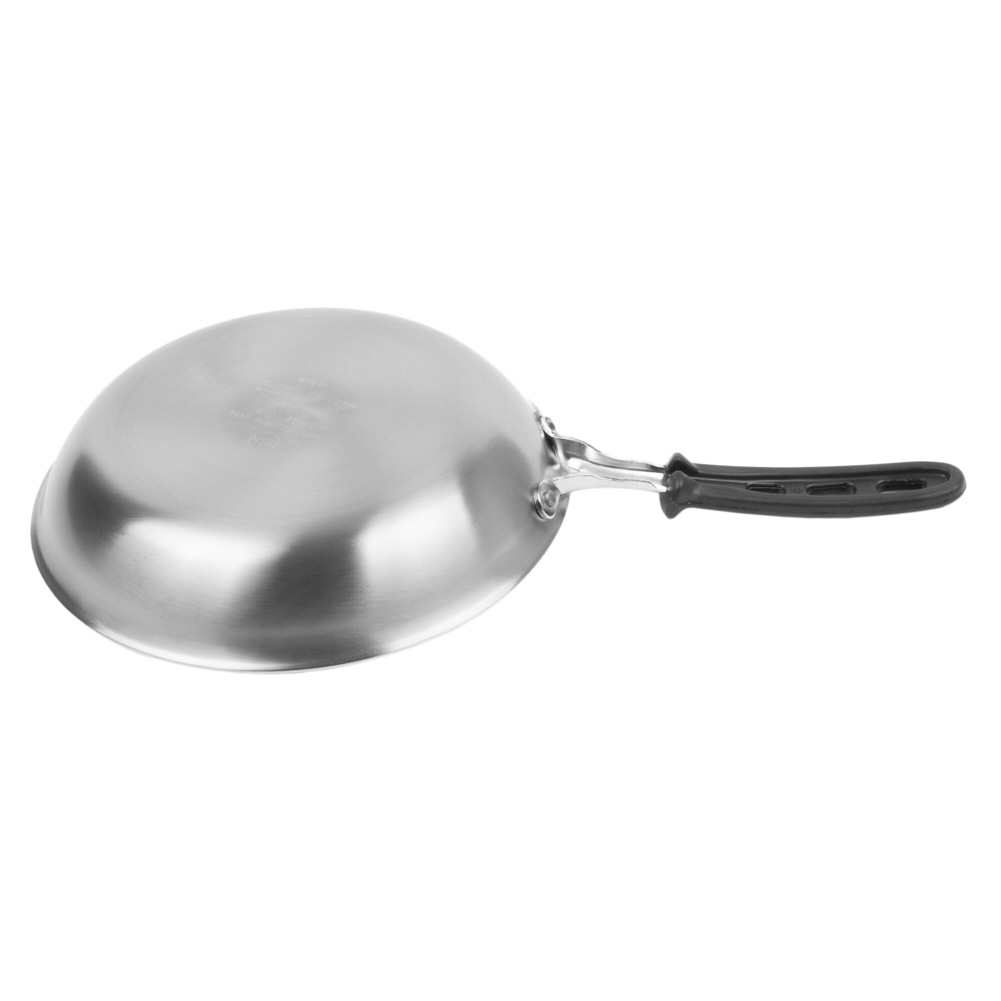 Vollrath 69810 Tribute 10" Natural Finish Fry Pan with SiliconeCoated Handle