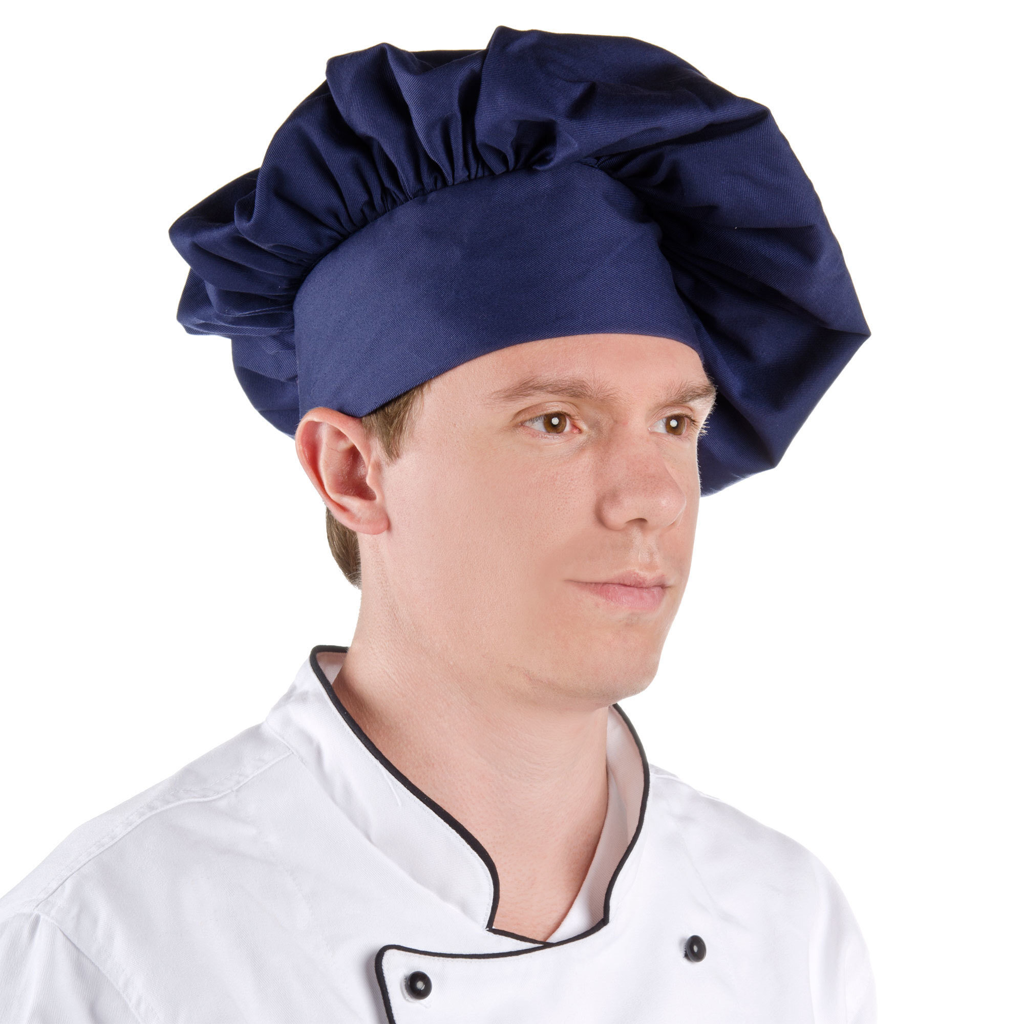 Intedge 13" Navy Blue Chef Hat