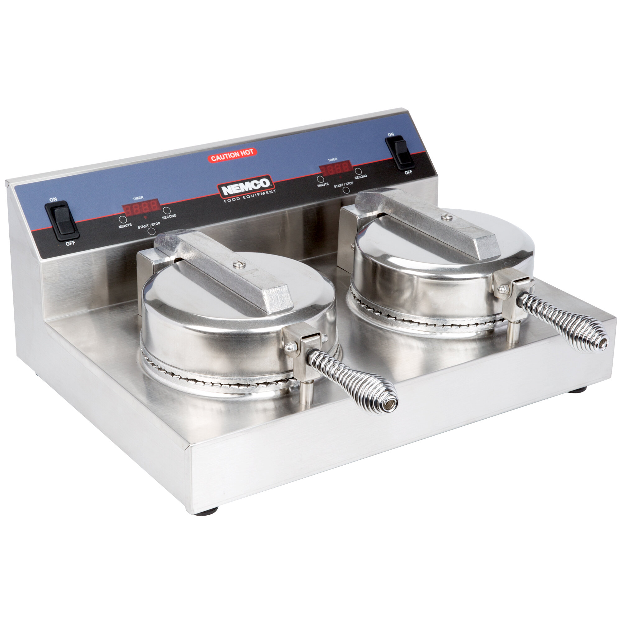 Nemco 7030A2 Waffle Cone Maker Double Grid, 120V