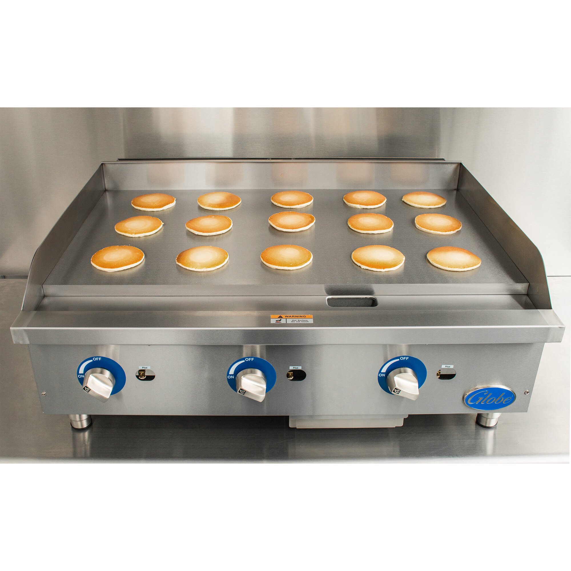 Globe GG36G 36" Countertop Gas Griddle 90,000 BTU