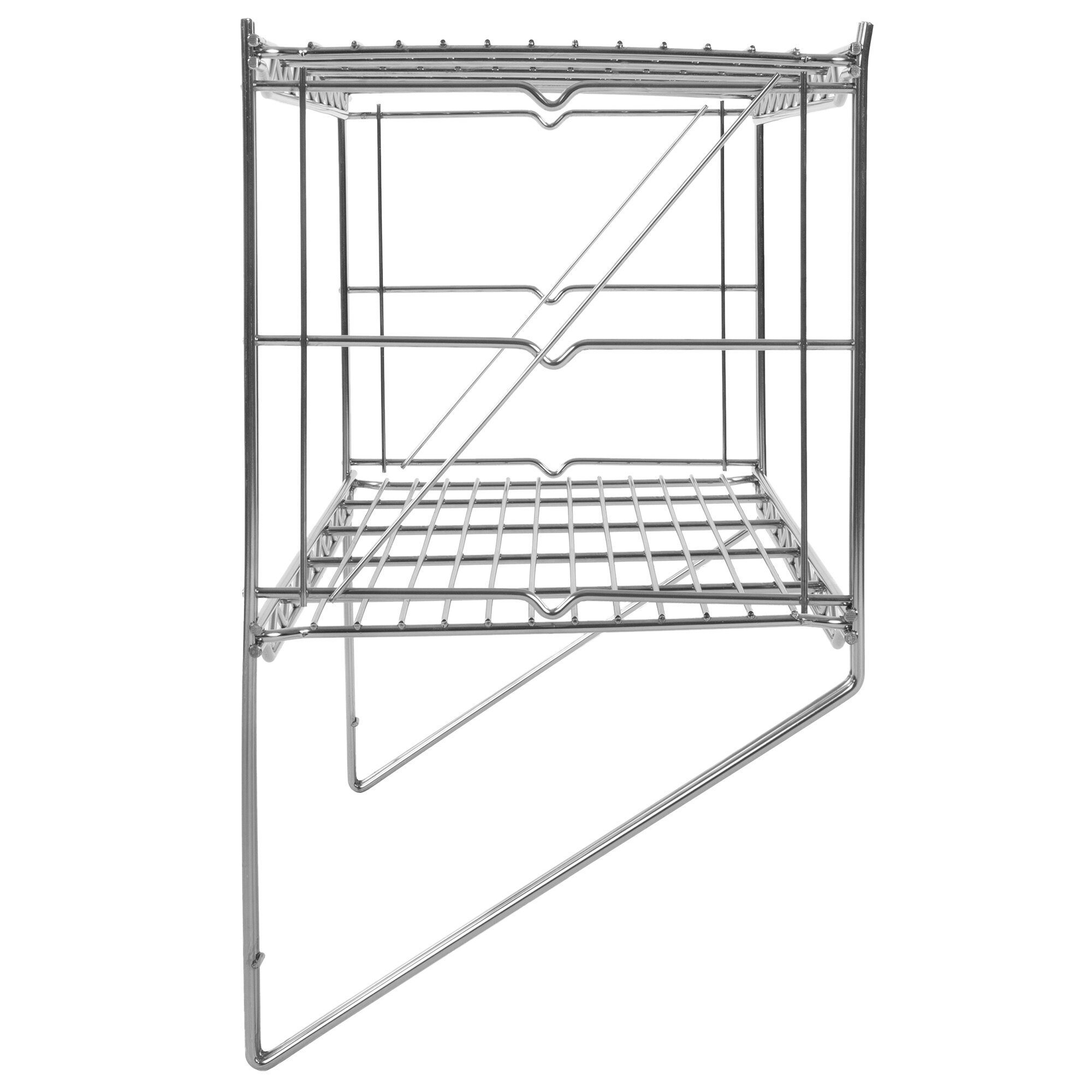 Metro Erecta 12WS12C 12" x 24" Chrome Shelf Wall Kit