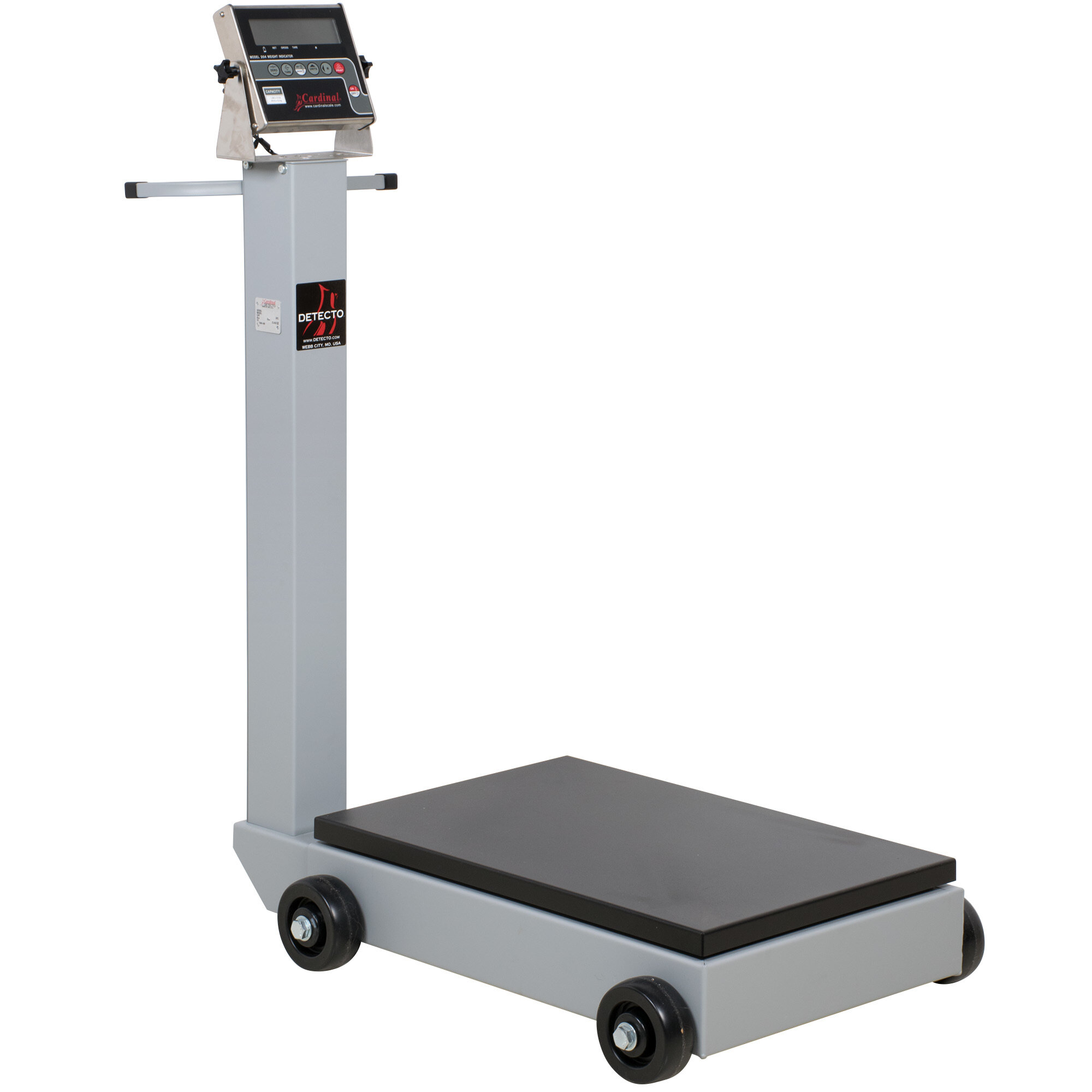 Cardinal Detecto 8852F204 1000 lb. Portable Digital Floor Scale with