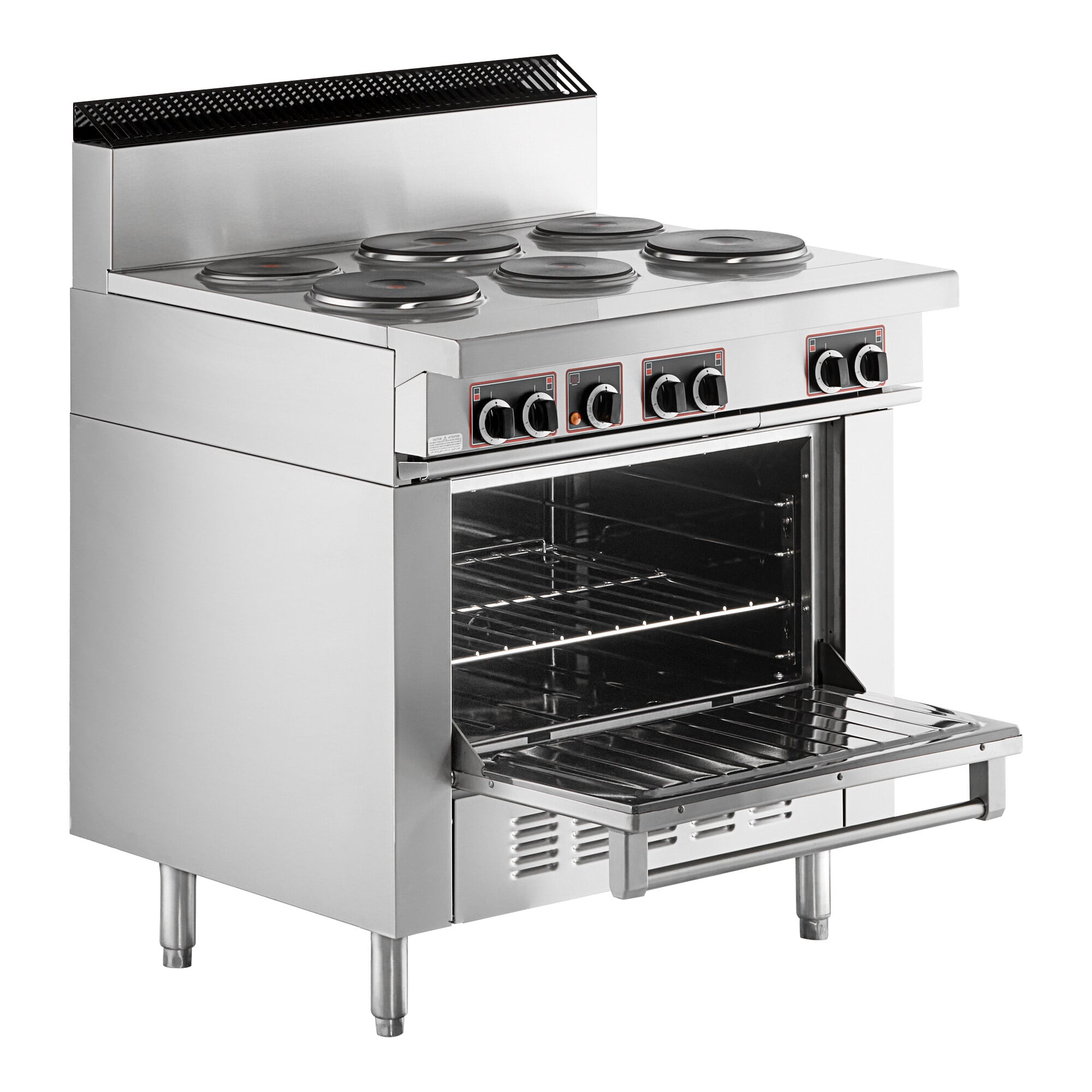 6 Cuisinière de restaurant à brûleurs scellés série Sentry électrique avec four standard Garland SS686 - 208V, 3 Phase, 19 kW — image 3