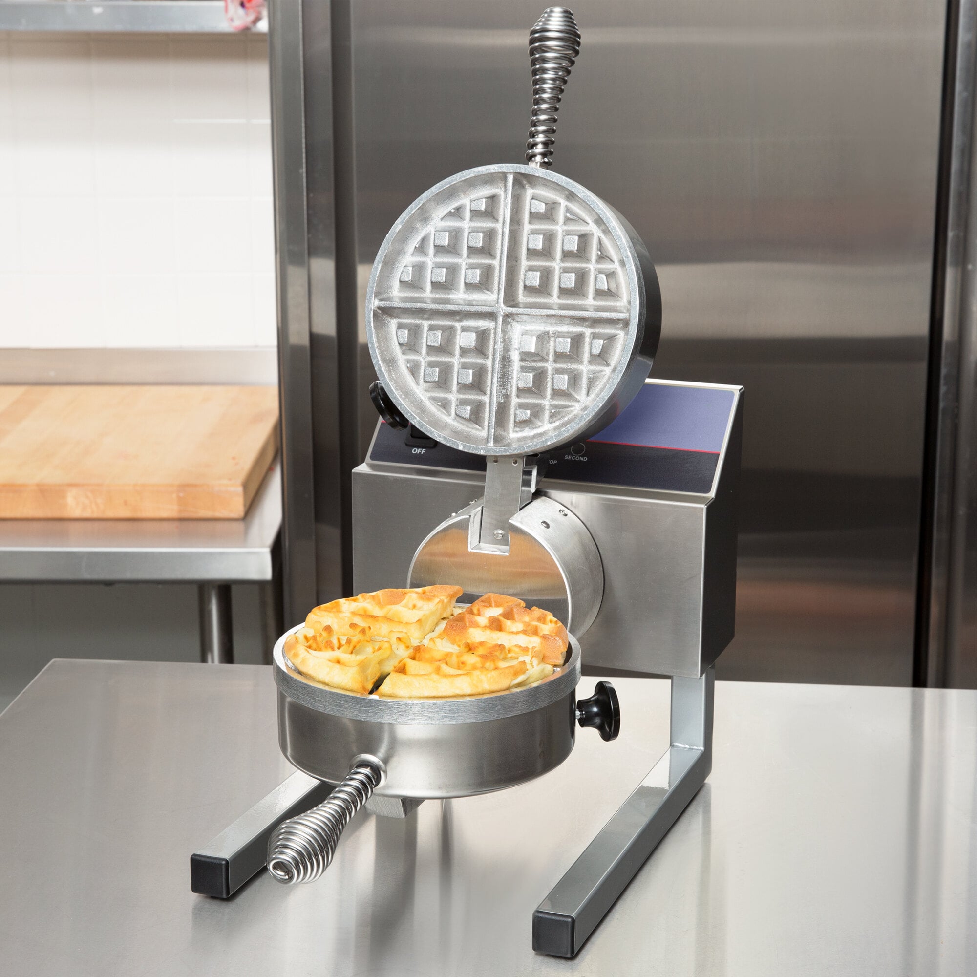 Nemco 7020A-1 Belgian Waffle Maker with Fixed Grids - 120V