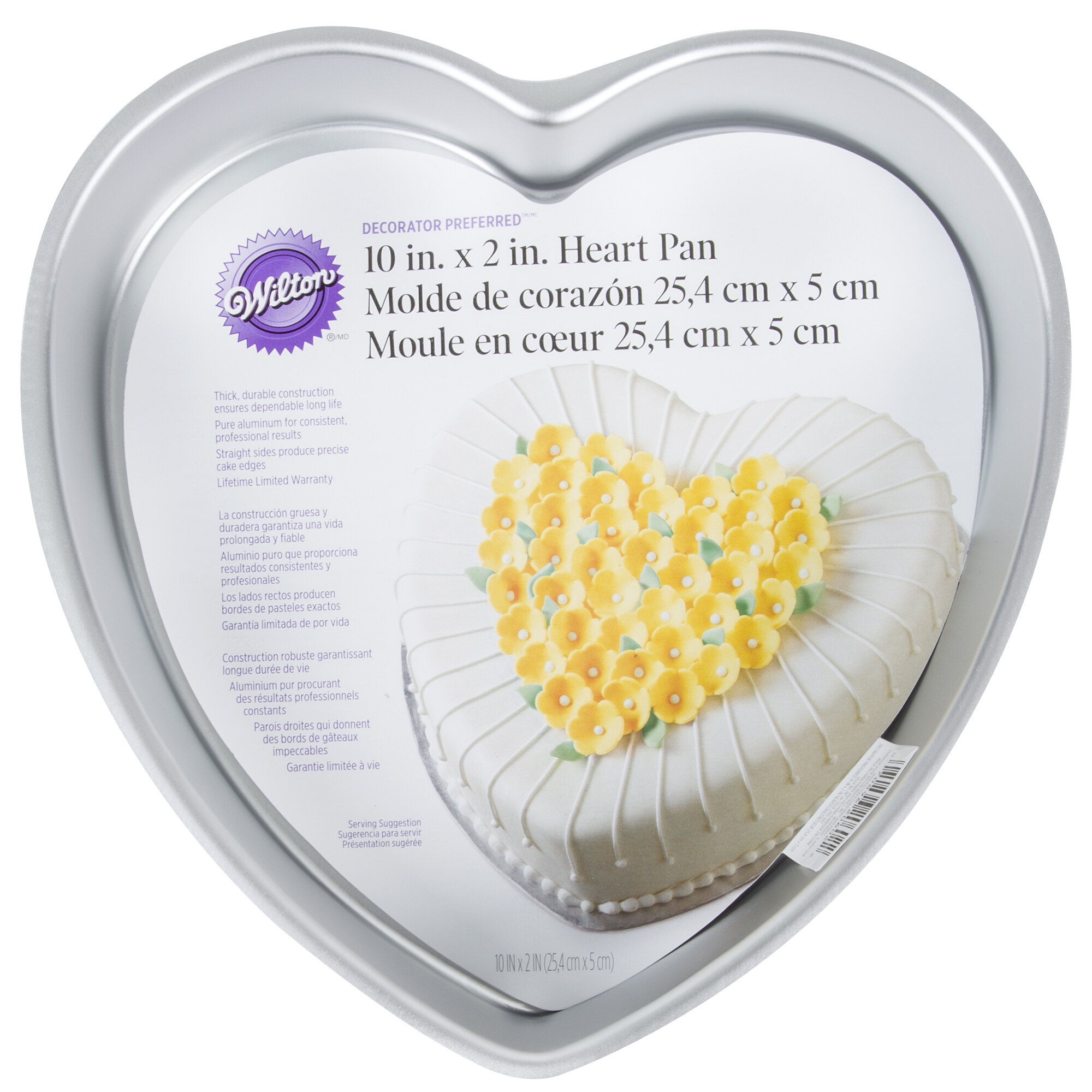 Wilton Heart Shaped Cake Pan, 10Inch staurantStore