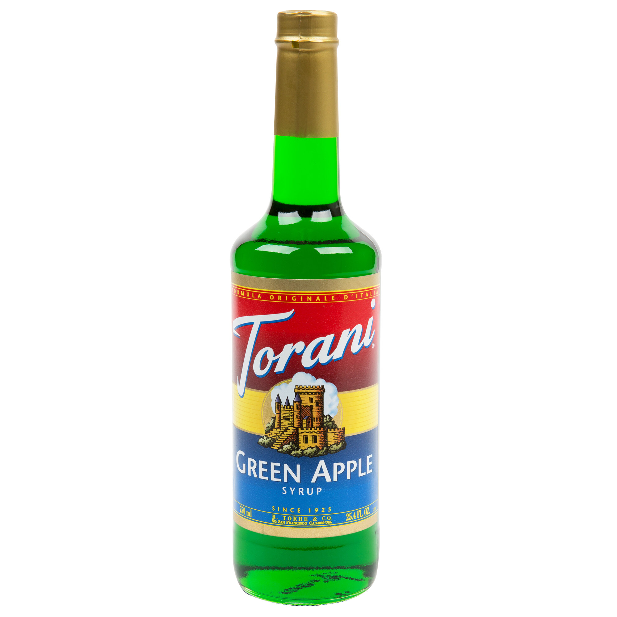 Torani Green Apple Flavoring Syrup 750 Ml