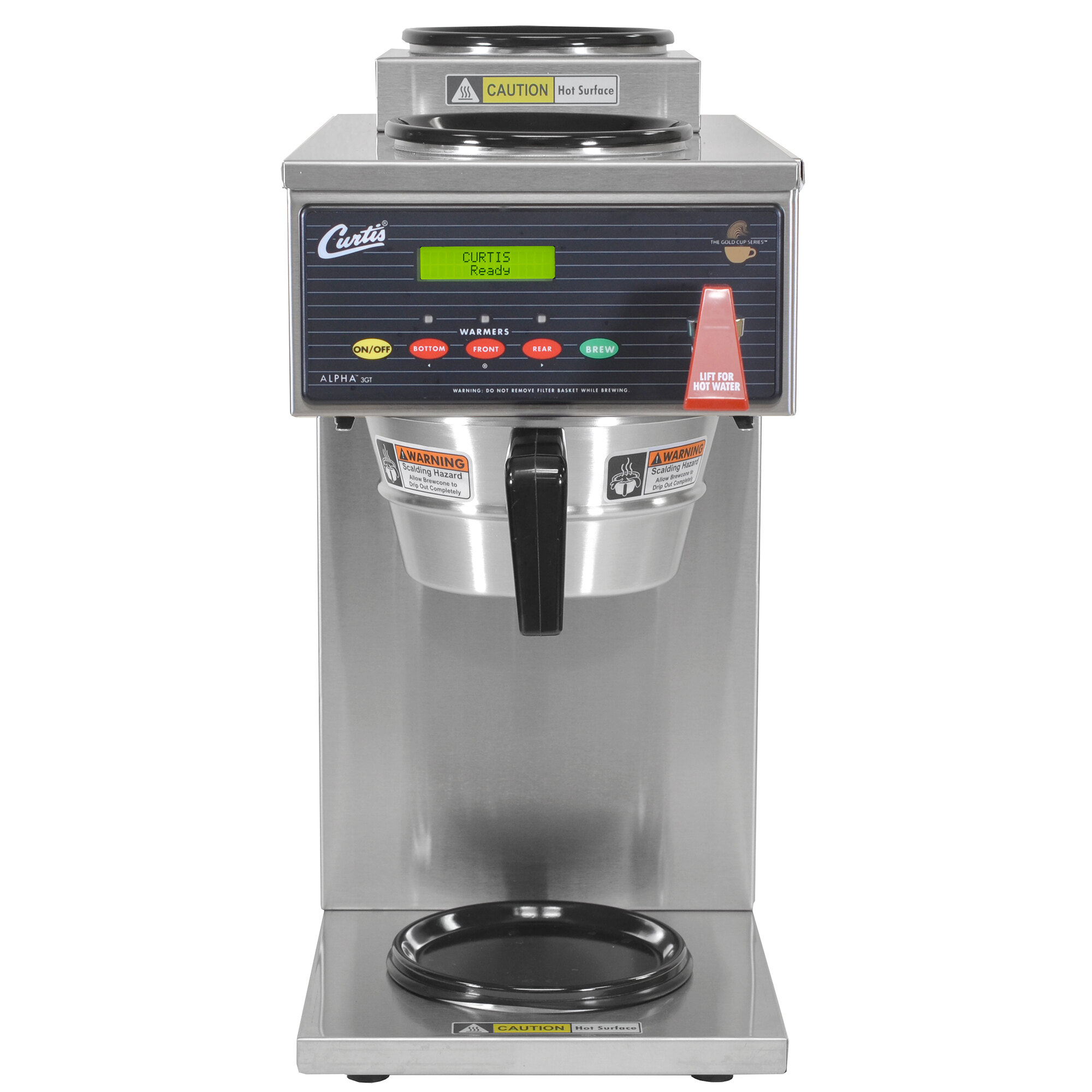 Curtis ALP3GT63A000 12 Cup Coffee Brewer with 1 Lower and 2 Upper