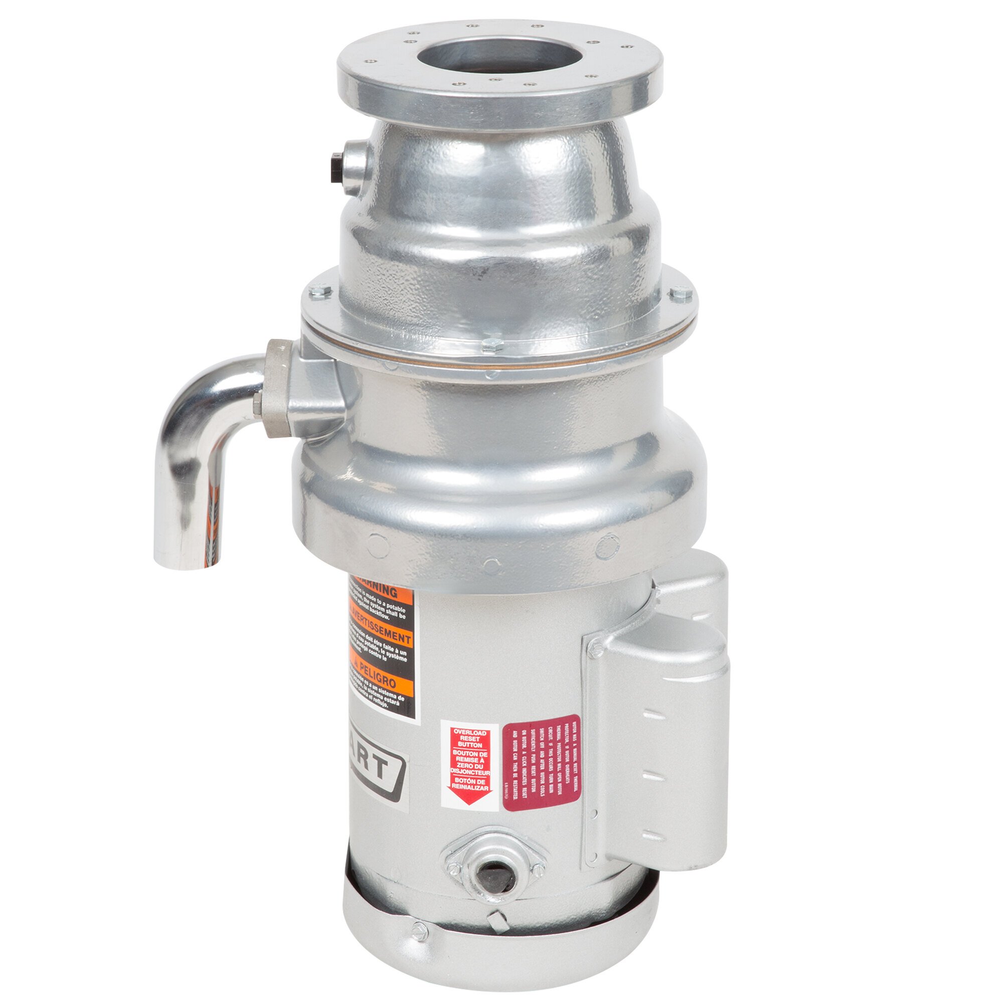 Hobart FD4/751 Commercial Garbage Disposer with Short Upper Housing