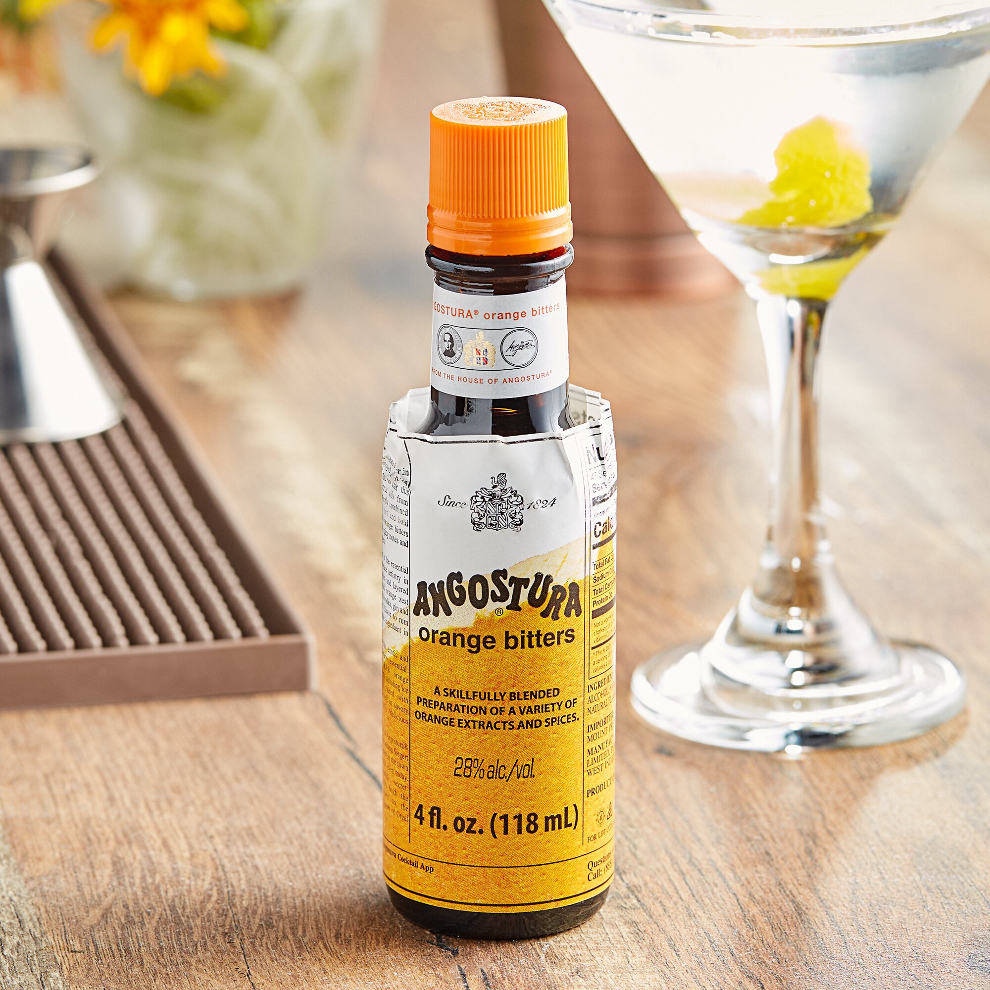 Angostura Orange Bitters 4 Oz Bottle WebstaurantStore