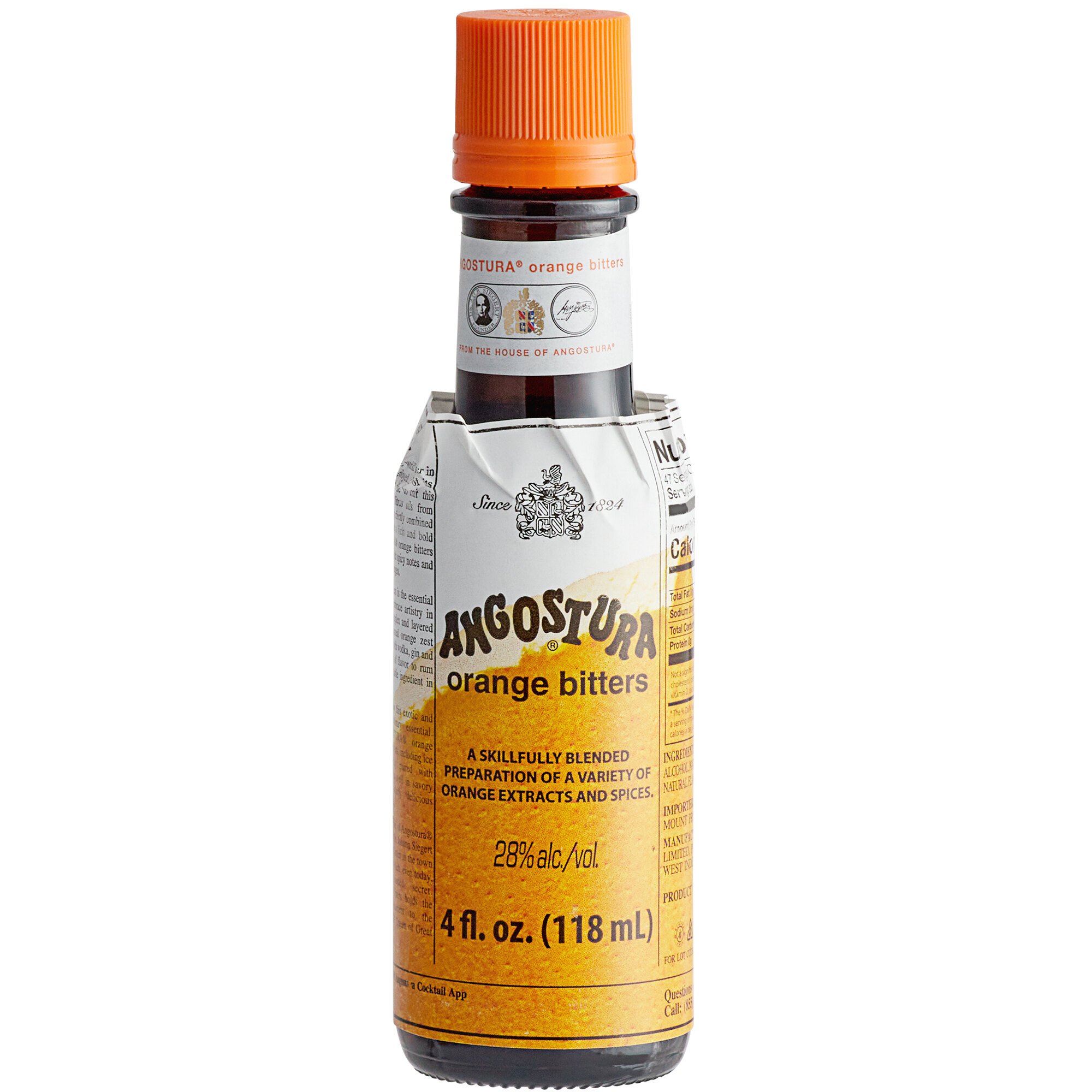 Angostura Orange Bitters, 4 oz. Bottle WebstaurantStore