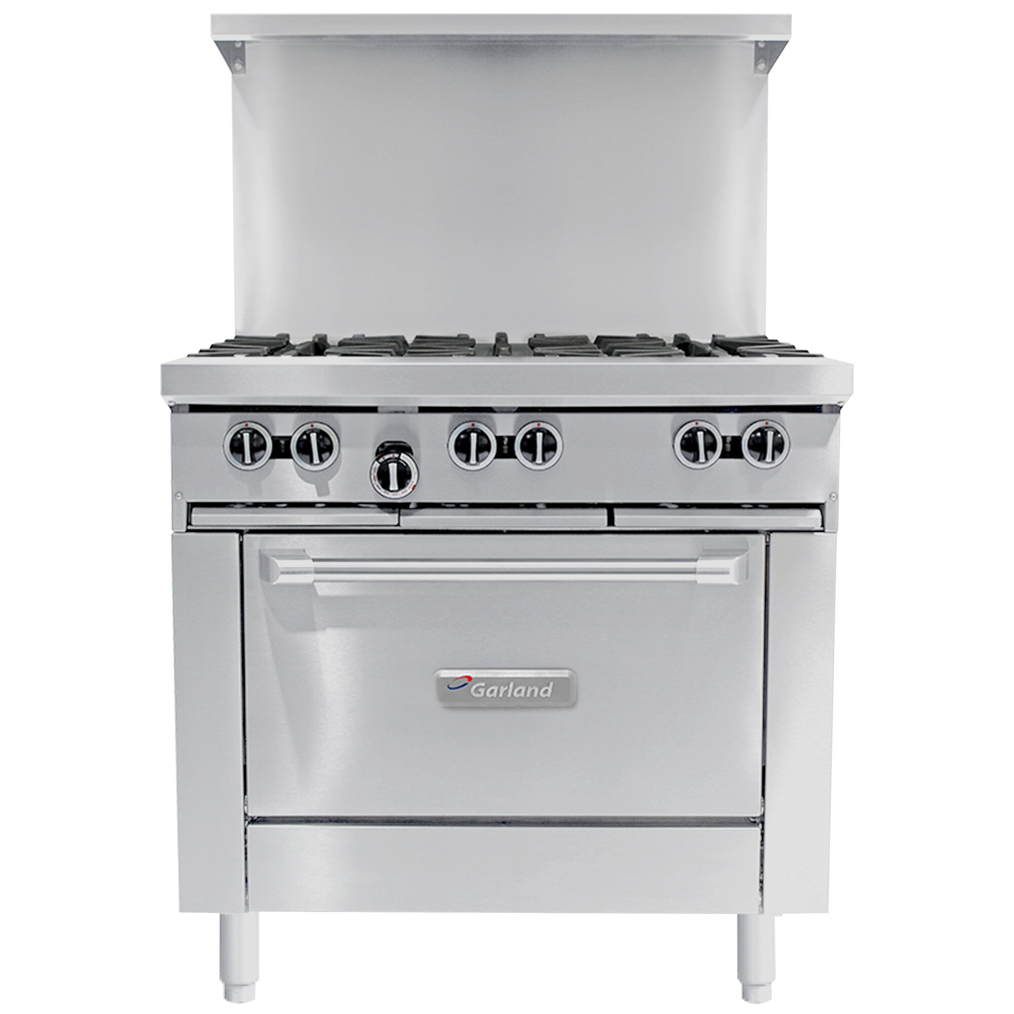 Garland G366C Natural Gas 6 Burner 36" Range with Convection Oven