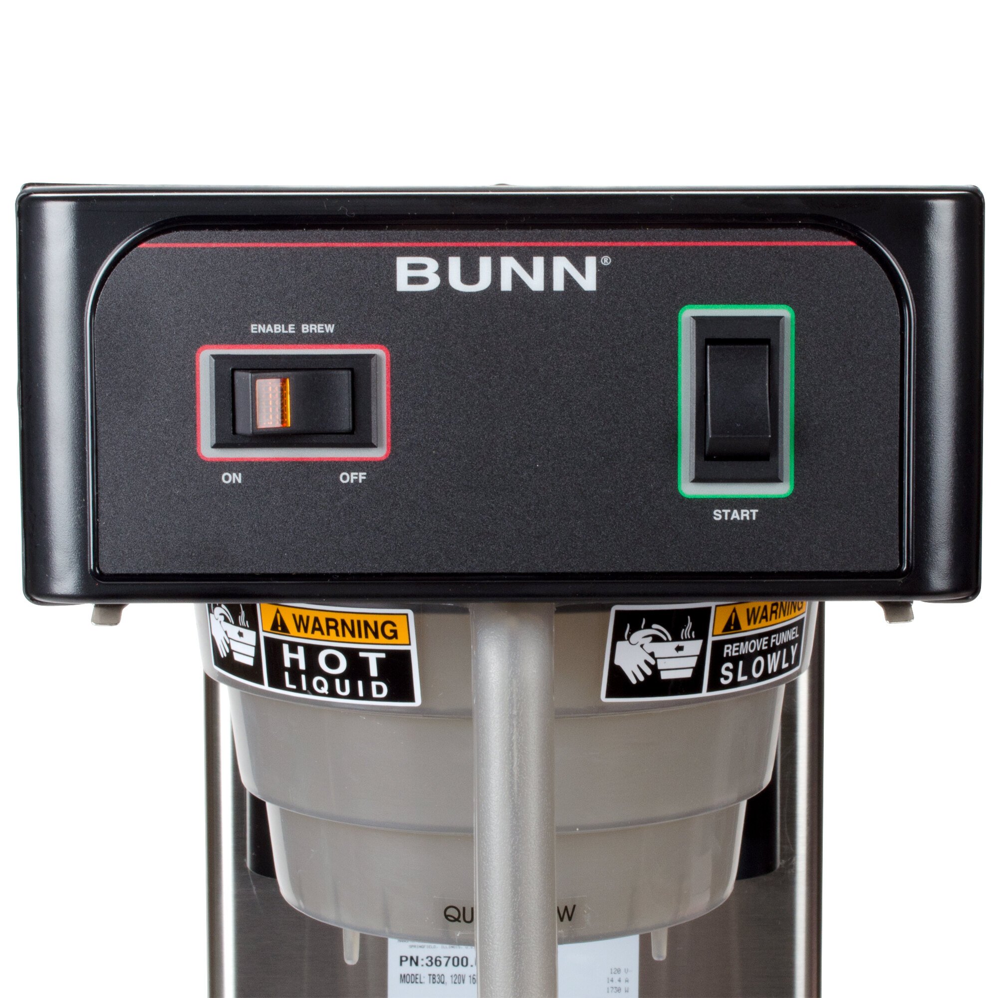 Bunn Commercial Iced Tea Maker 3 Gallon Quickbrew