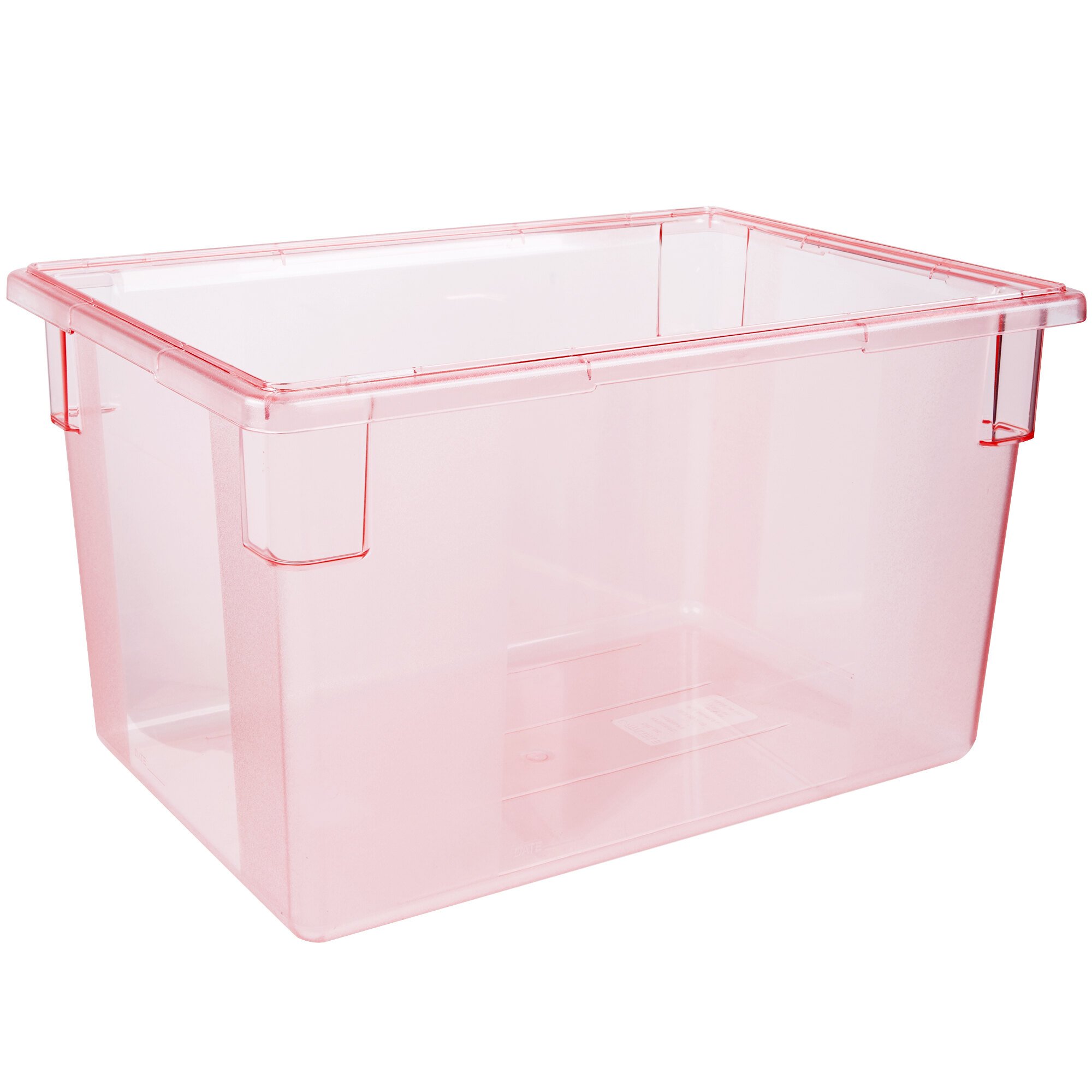 Carlisle 10624C05 StorPlus Red Food Storage Box 26" x 18" x 15"
