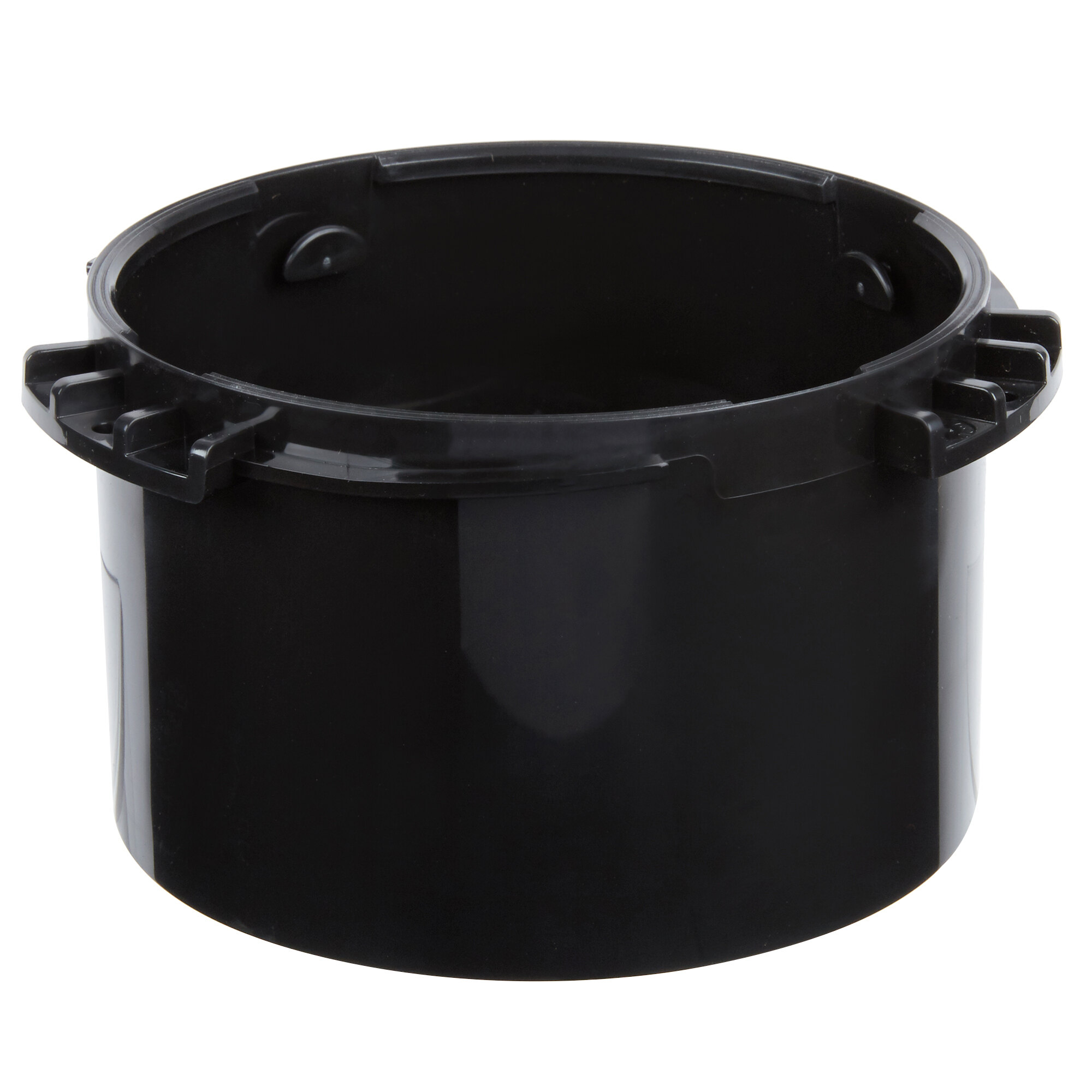 San Jamar X24MT Black Dispenser Mounting Ring for 3 3/4" to 4 3/4