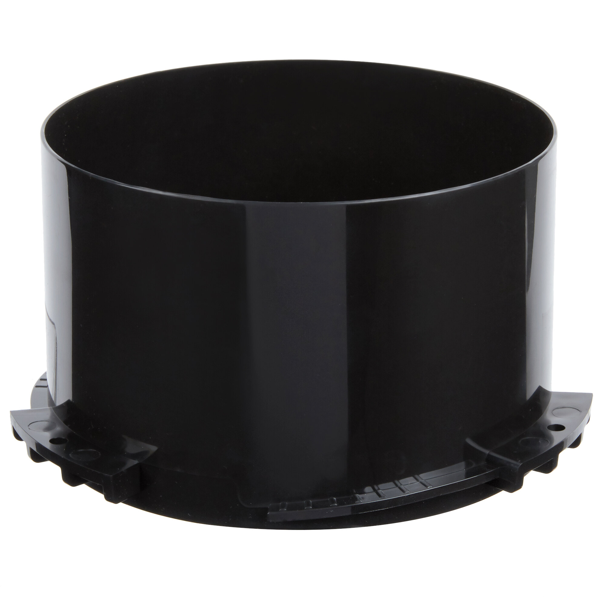 San Jamar X24MT Black Dispenser Mounting Ring for 3 3/4" to 4 3/4