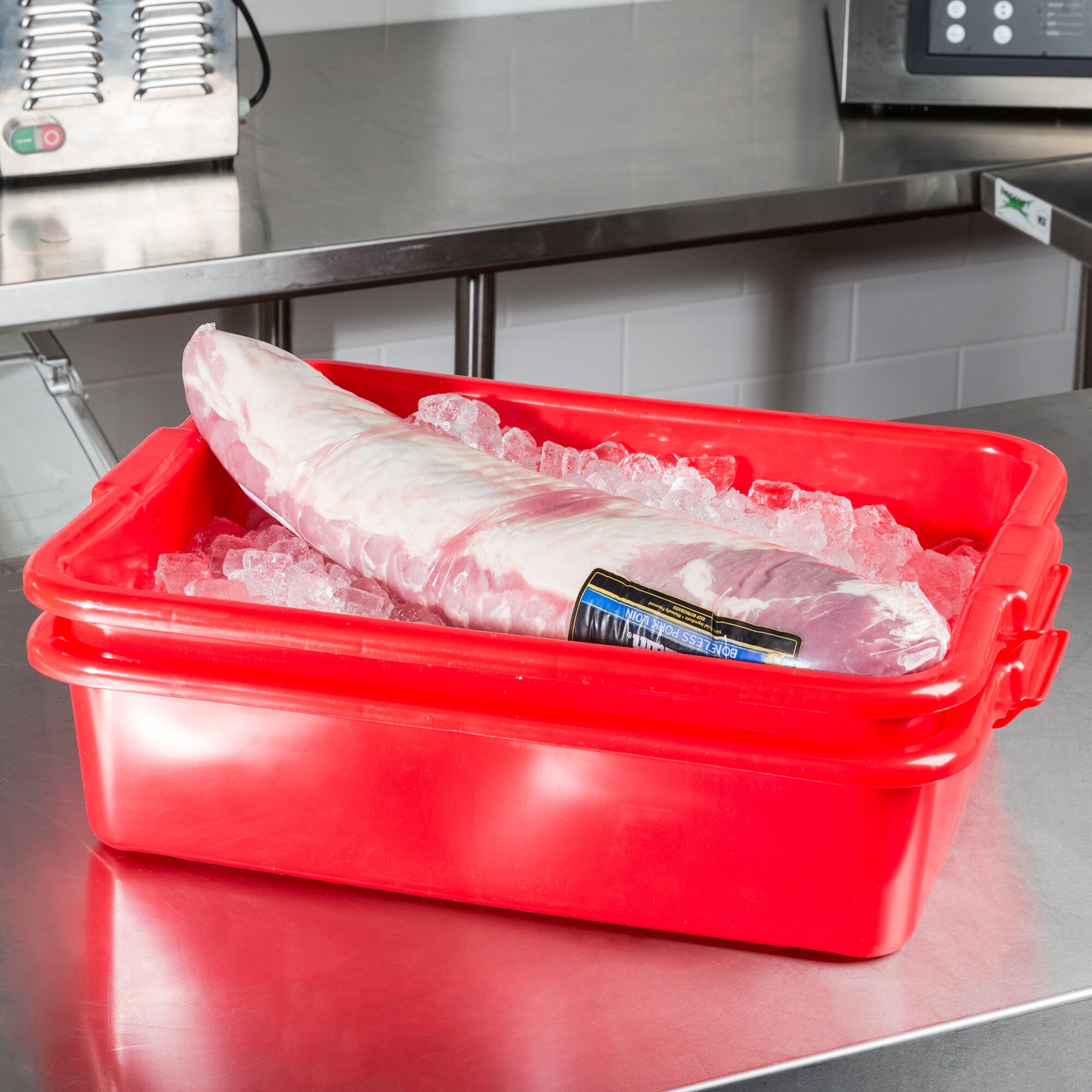 Vollrath 1551C02 Food Storage Drain Box Set with SnapOn Lid Traex