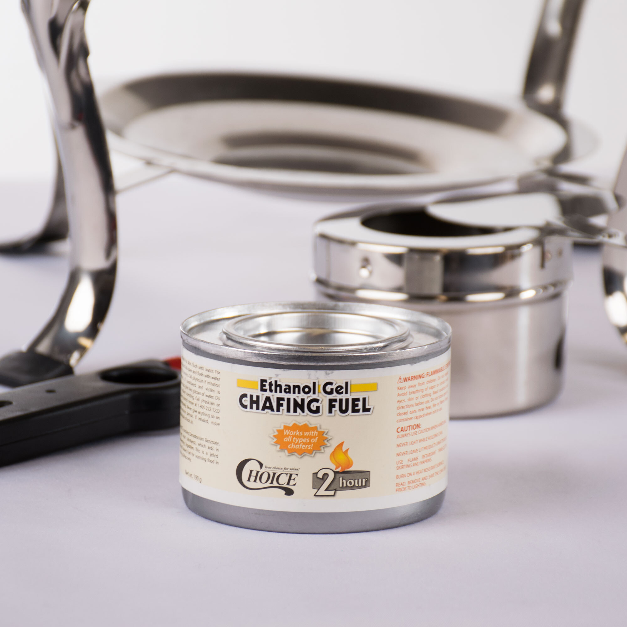 Choice 2 Hour Ethanol Gel Chafing Dish Fuel