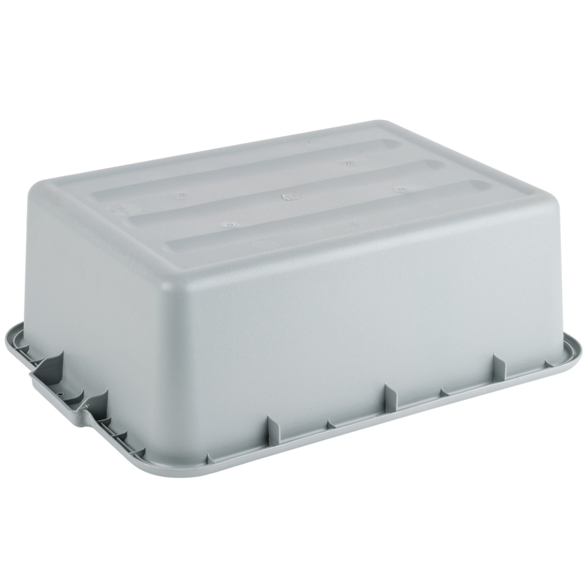 Choice Gray Polypropylene Bus Box Shop staurantStore