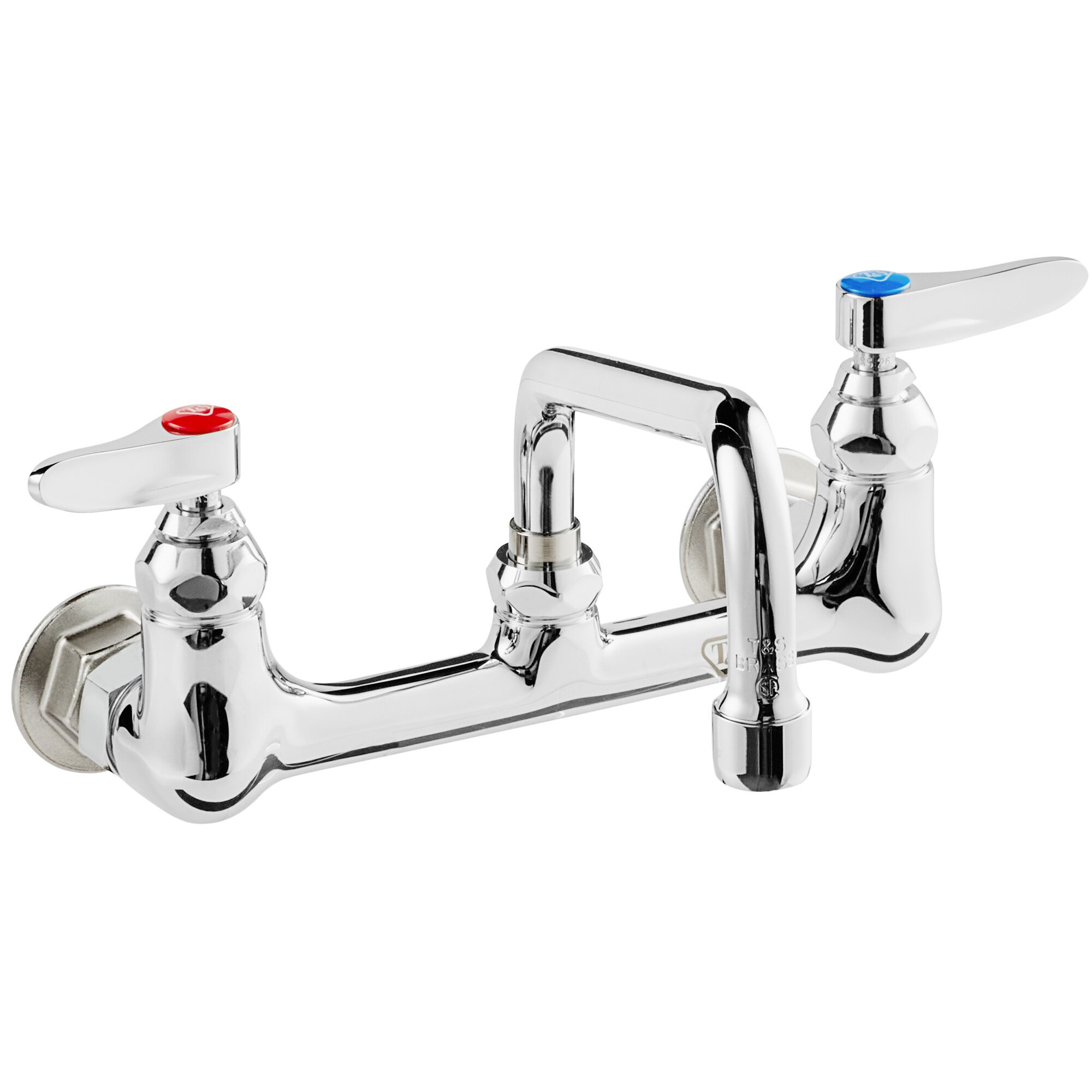 T&S B-2428 Wall Mount Mixing Faucet with 8