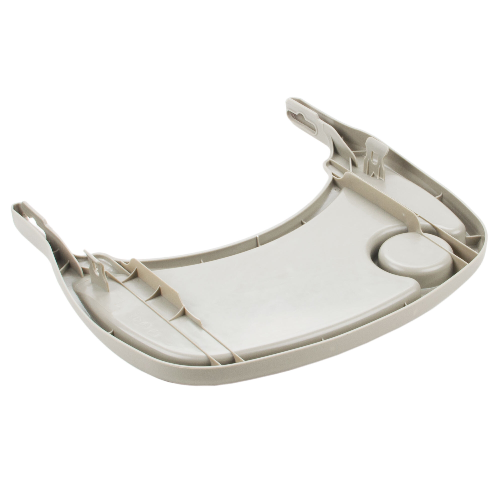 Gray Plastic High Chair Tray for 407PPHCGR