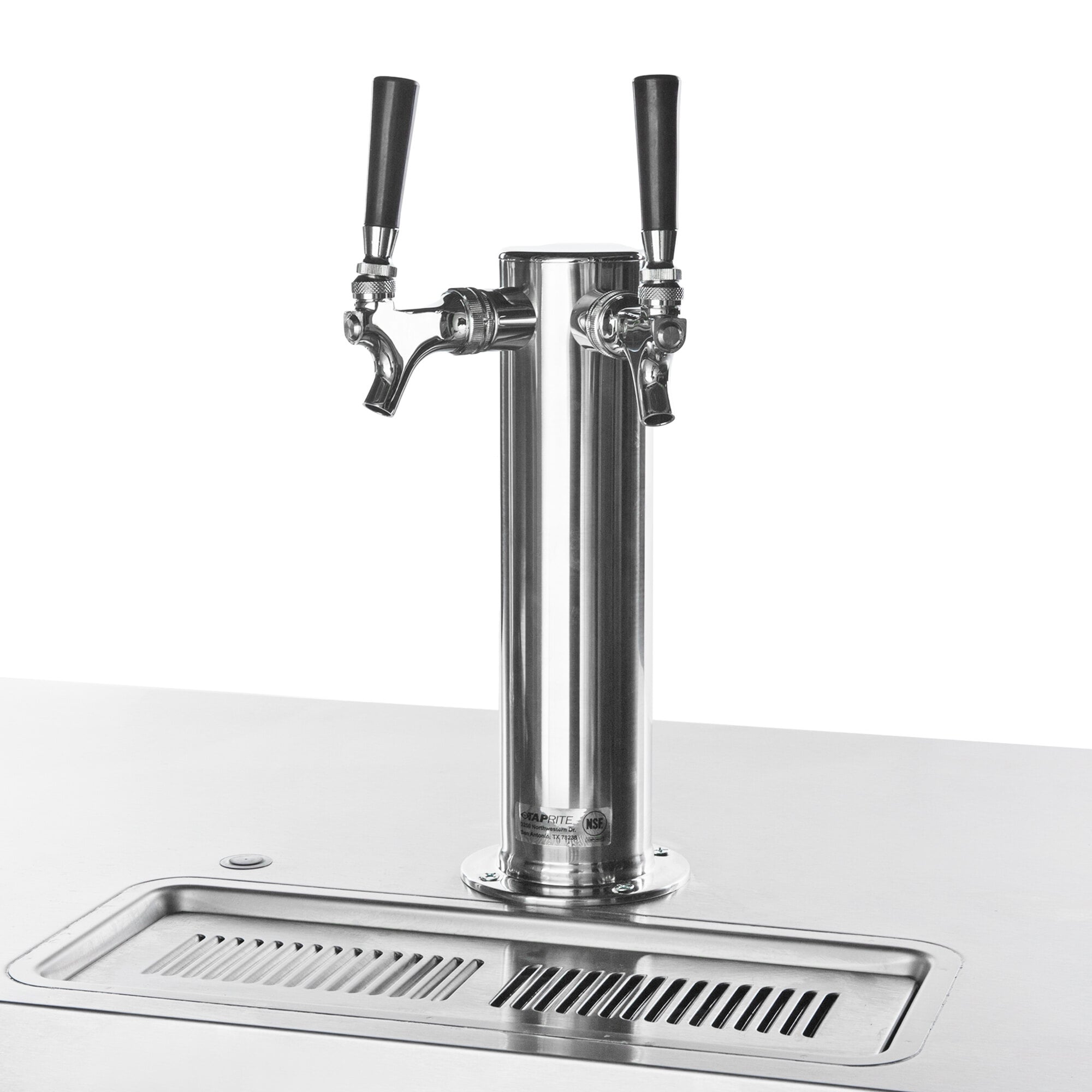 BeverageAir DD72HC1S (2) Double Tap Kegerator Beer Dispenser